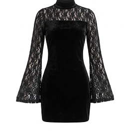 Vestido Lilith Velvet & Encaje 