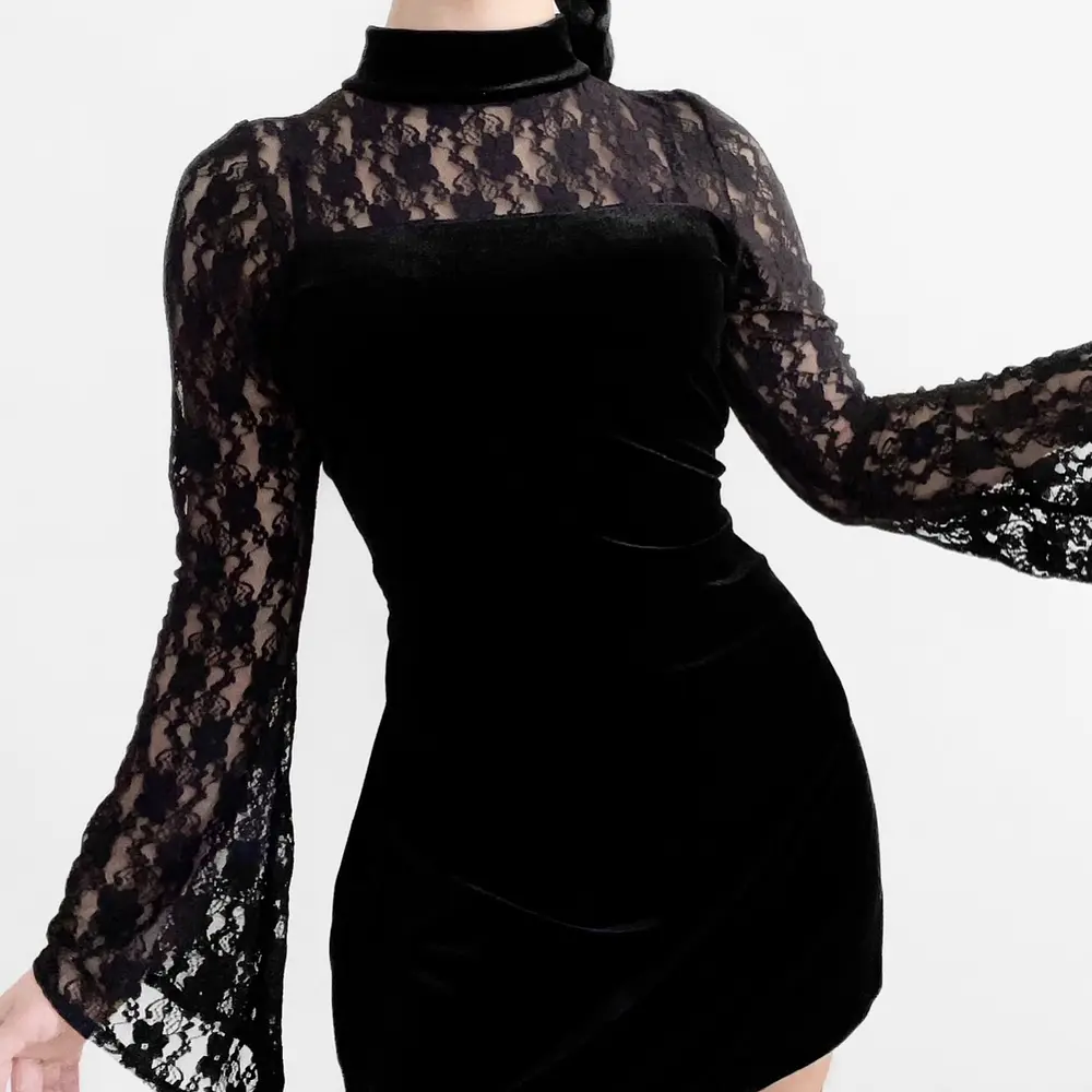 Vestido Lilith Velvet & Encaje 