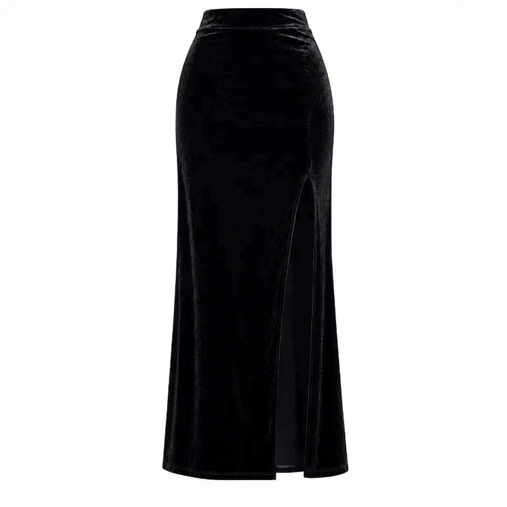 MAXI FALDA NOX/ Black Velvet 