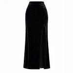 MAXI FALDA NOX/ Black Velvet 