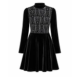 MINI VESTIDO ANUBYS / Velvet & Barroco aterciopelado 