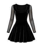 VESTIDO VESPER/ con bolsillos 