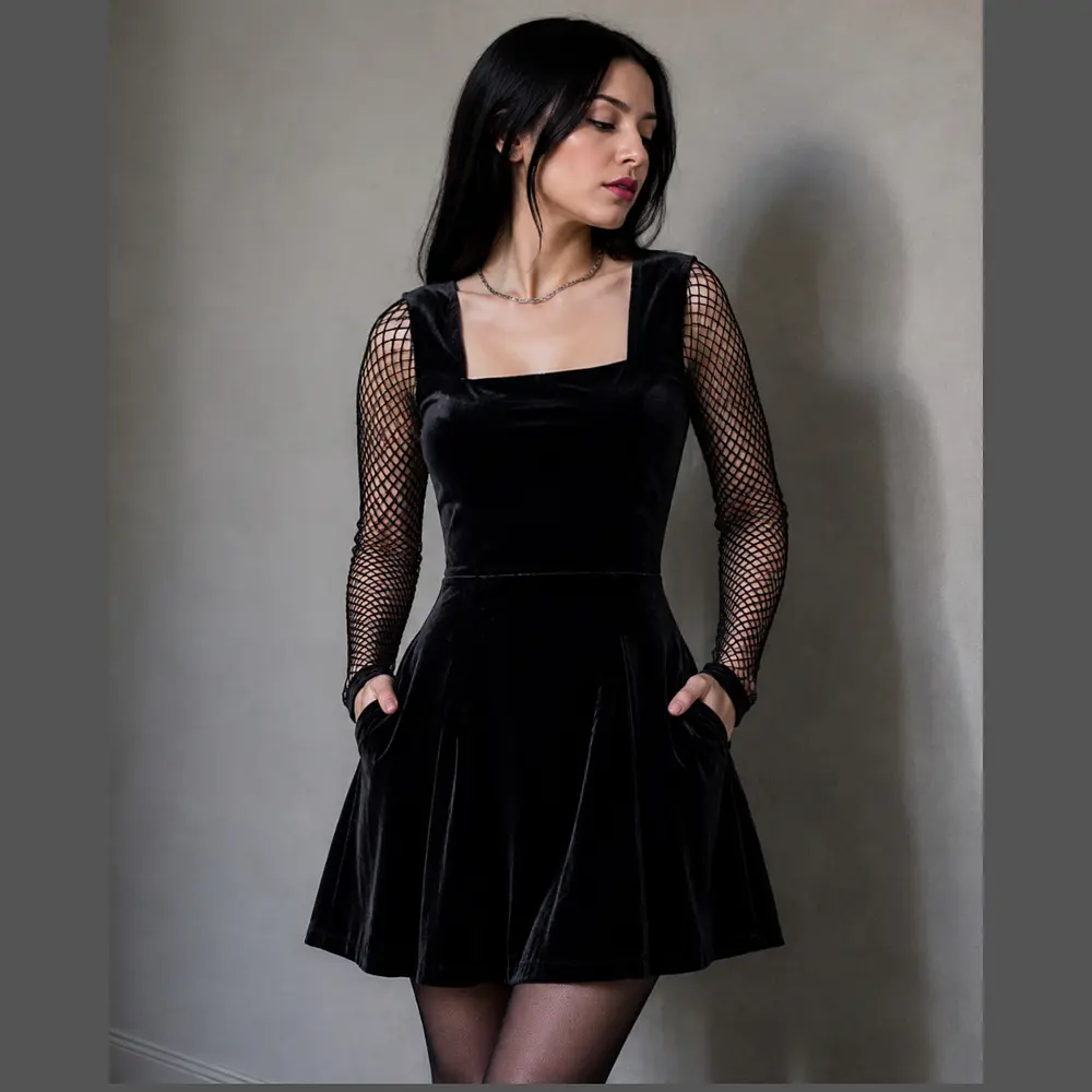 VESTIDO VESPER/ con bolsillos 