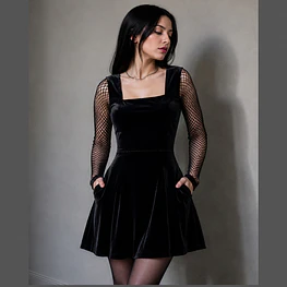 VESTIDO VESPER/ con bolsillos 