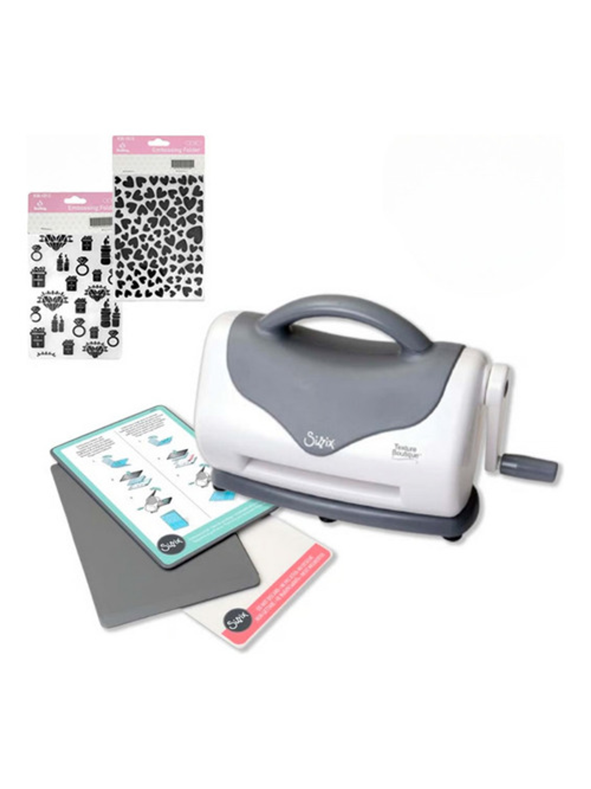 Texturizadora De Papel Boutique + Insumos Sizzix Oferta K08 1