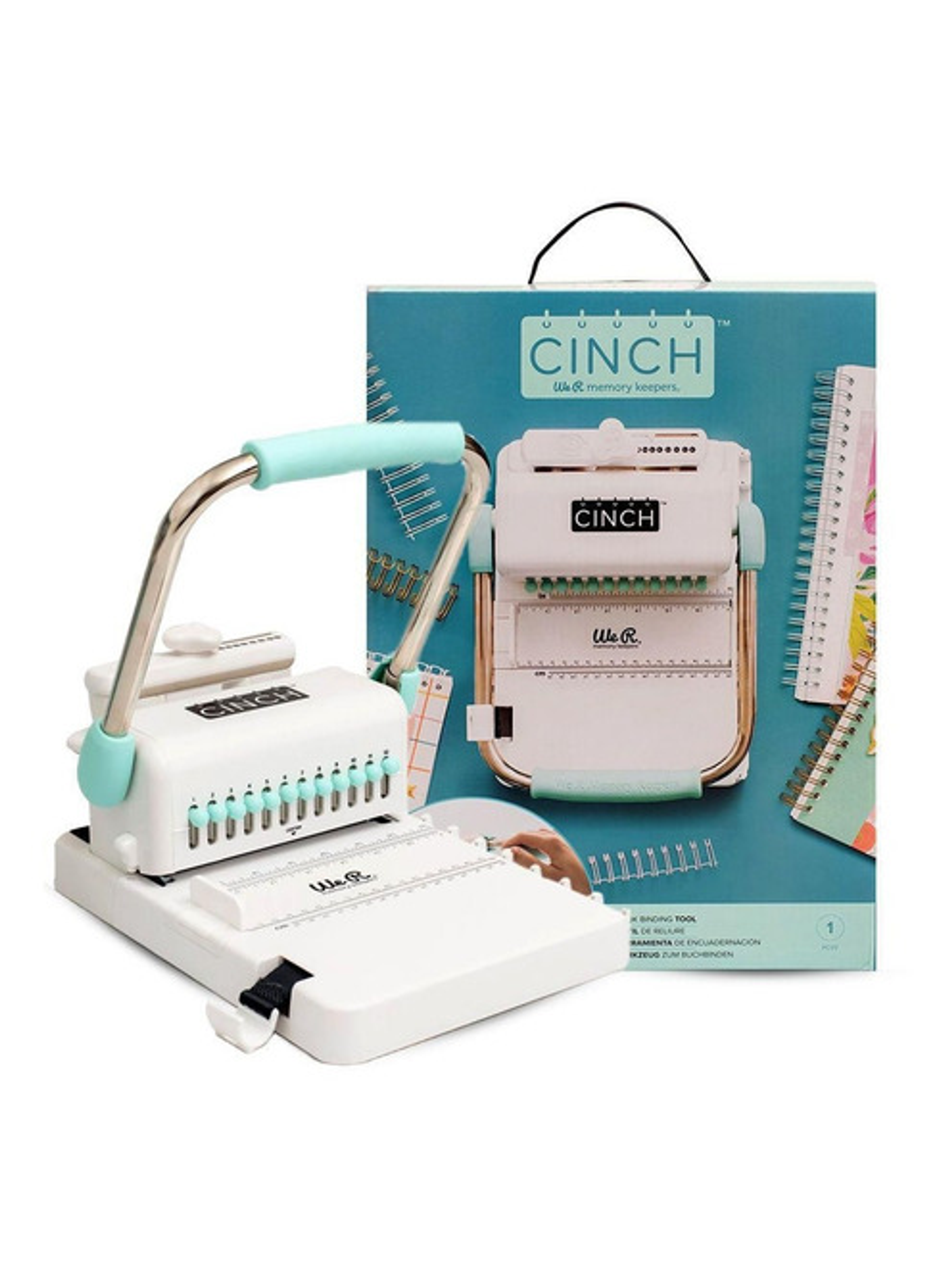 Encadernadora The Cinch We R Memory Furo Redondo 1