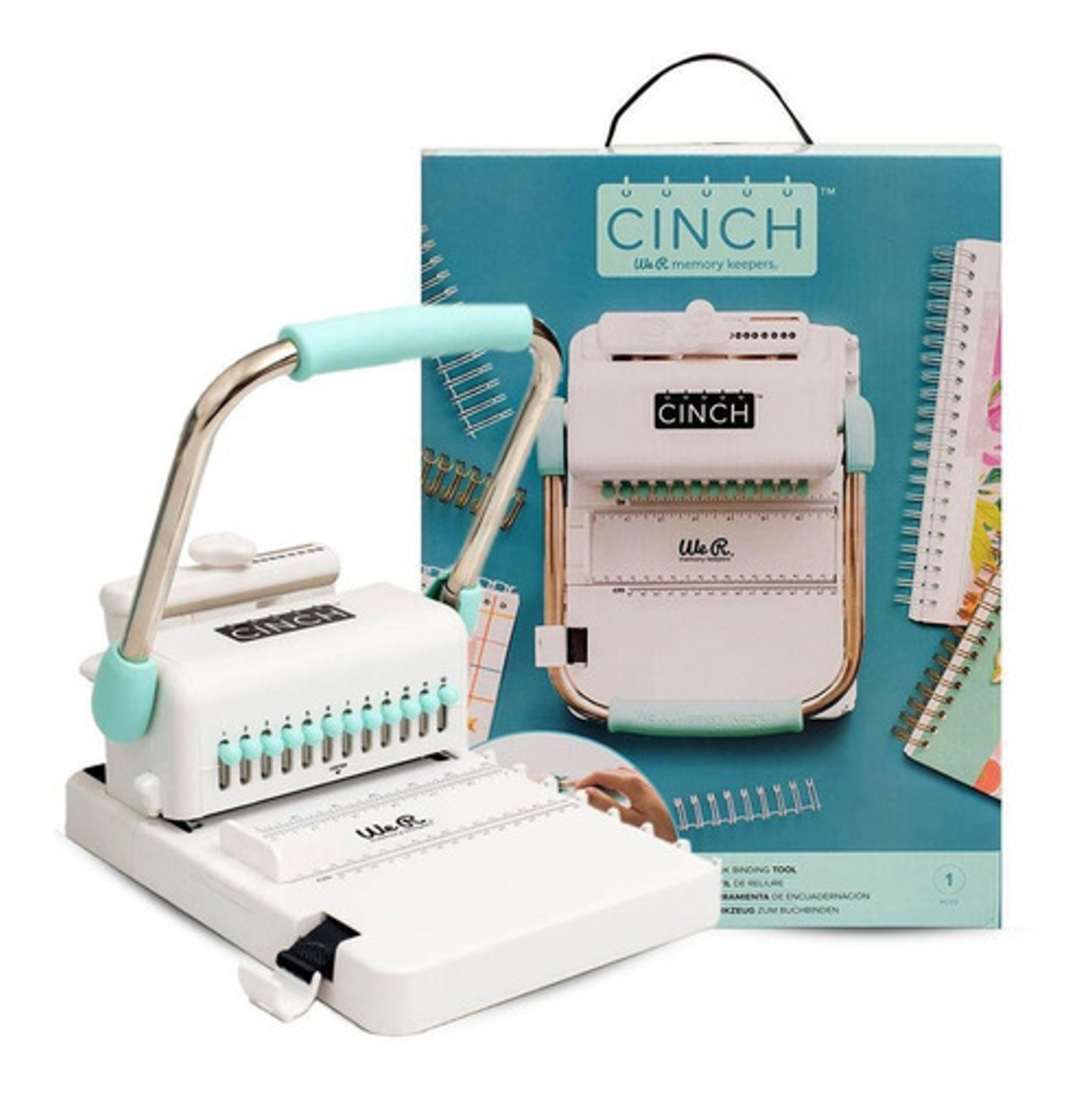 Encadernadora The Cinch We R Memory Furo Redondo 1