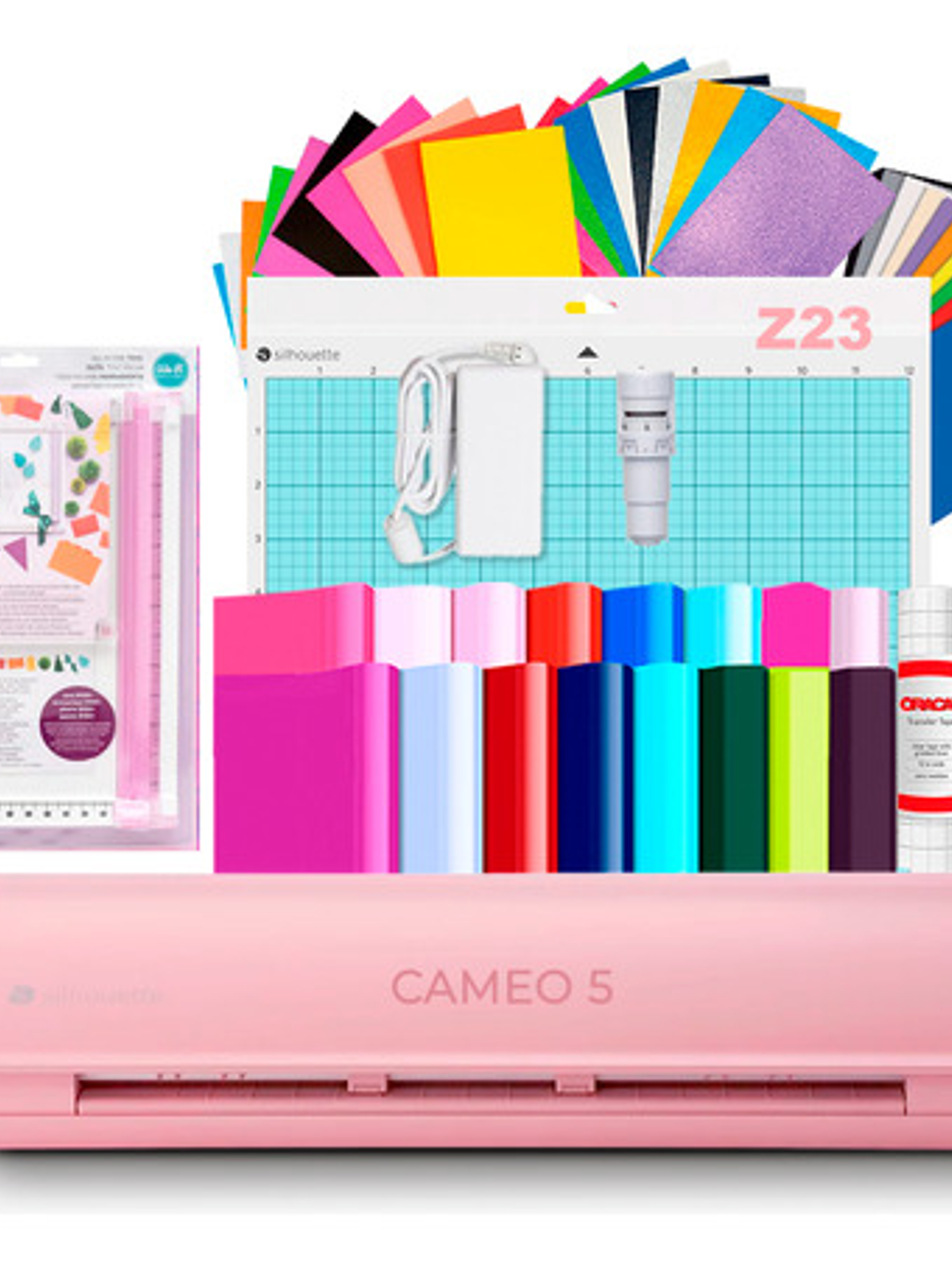 Kit Cameo 5 Rosa + All In One + Cartulinas Z23 1