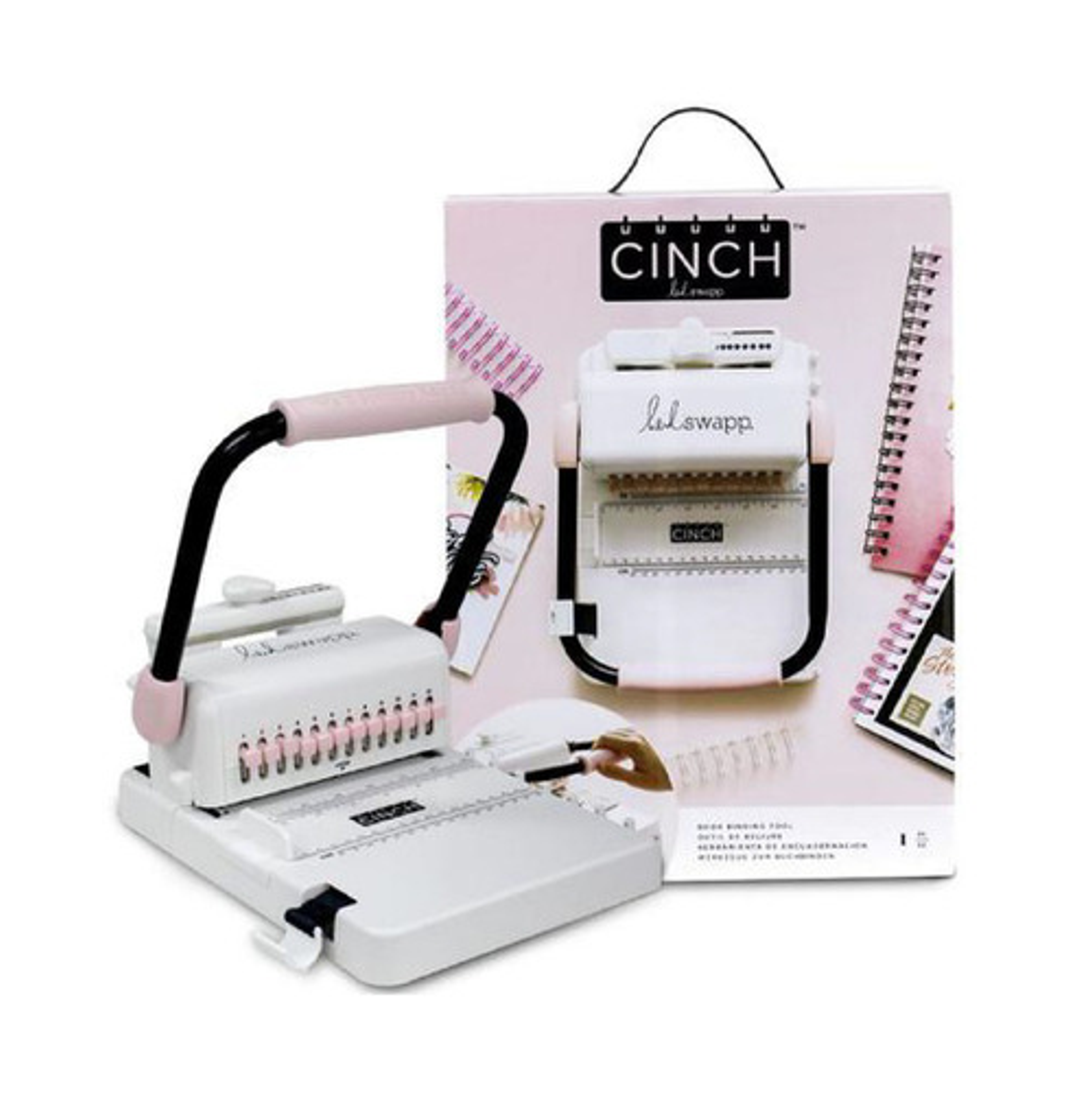Encuadernadora Cinch Rosa Kit Herramientas M52 2
