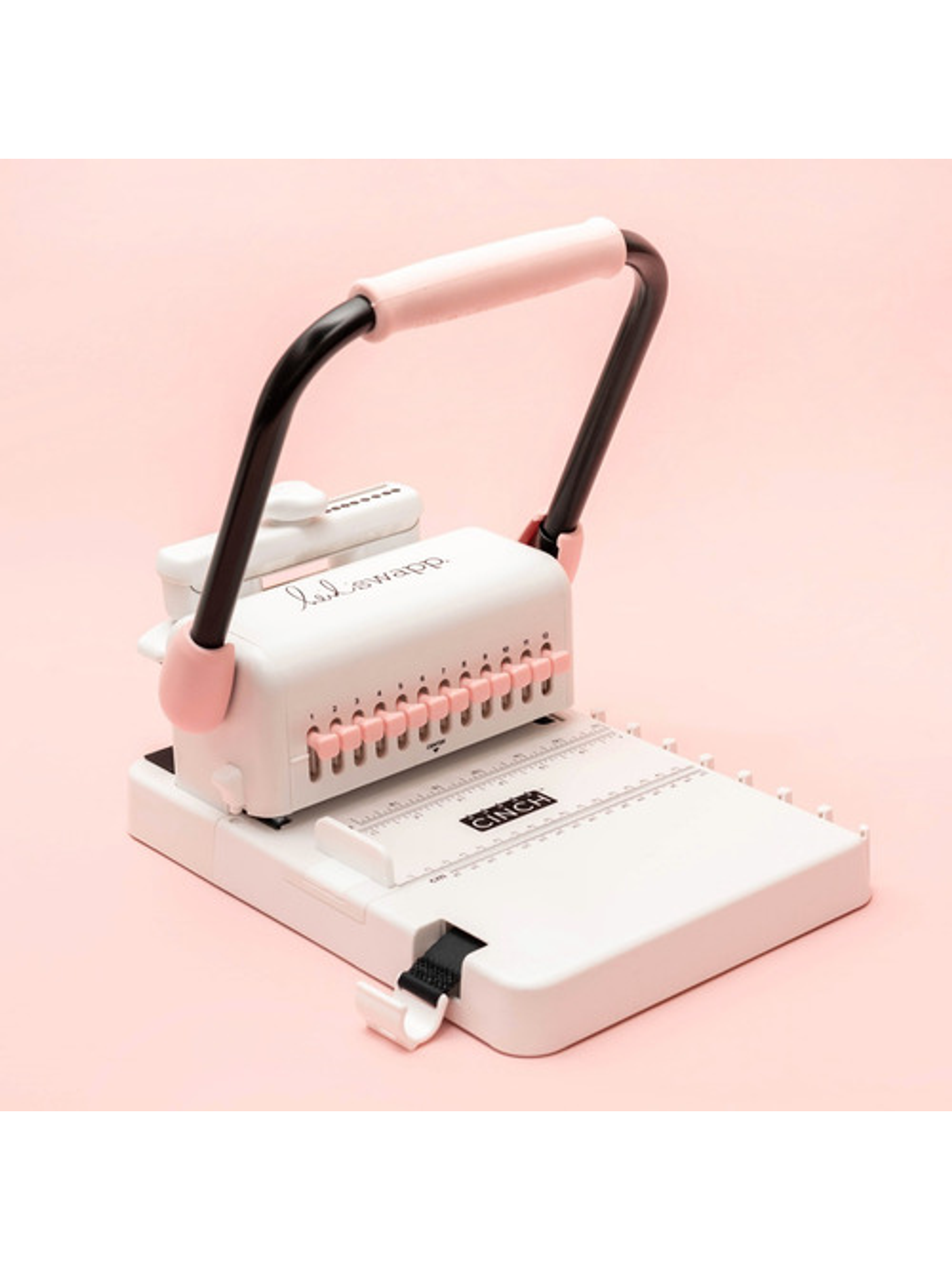 Encuadernadora Cinch Rosa Kit Herramientas M52 4