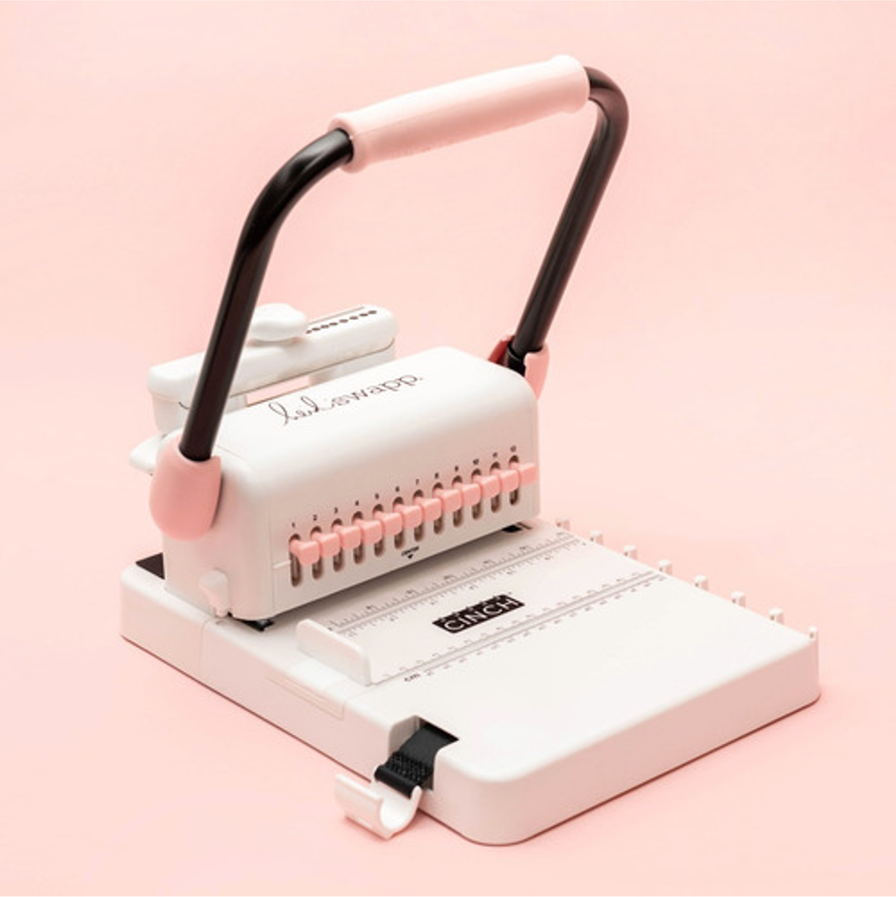 Encuadernadora Cinch Rosa Kit Herramientas M52 4