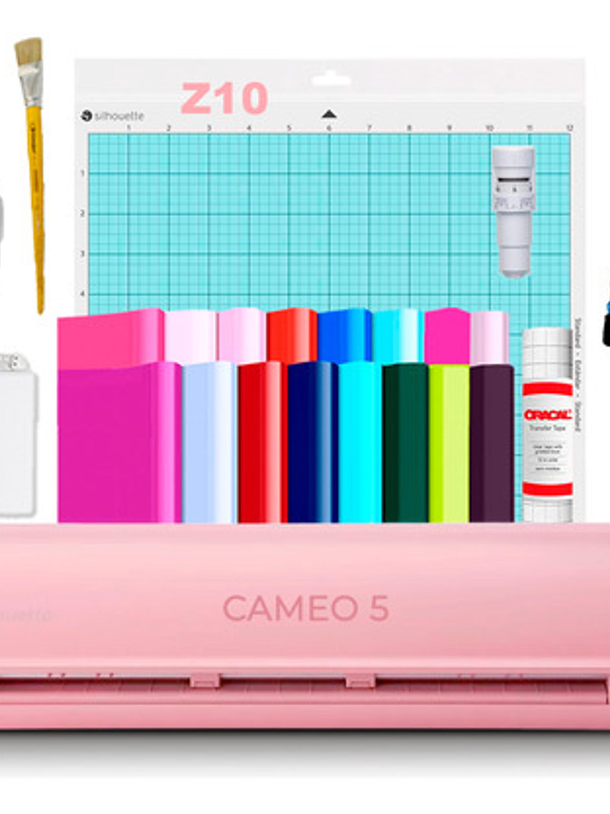 Kit Cameo 5 Rosa + Pasta + Vinilos Adhesivos Z10 1
