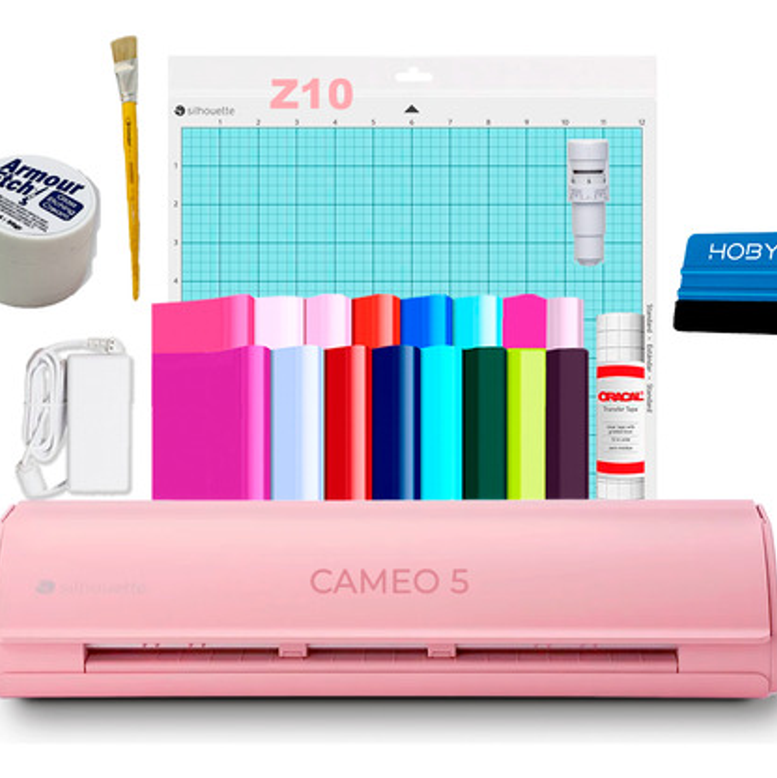 Kit Cameo 5 Rosa + Pasta + Vinilos Adhesivos Z10 1