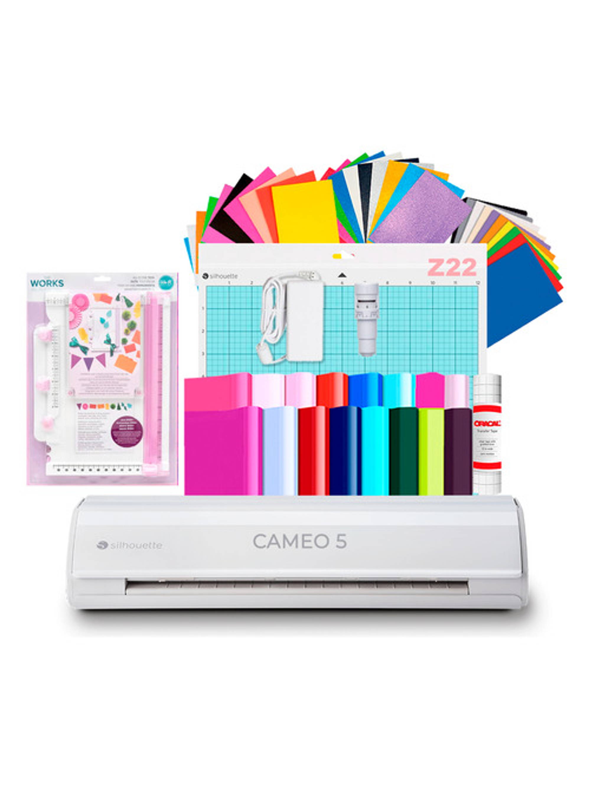 Kit Cameo 5 + All In One + Cartulinas Z22 1