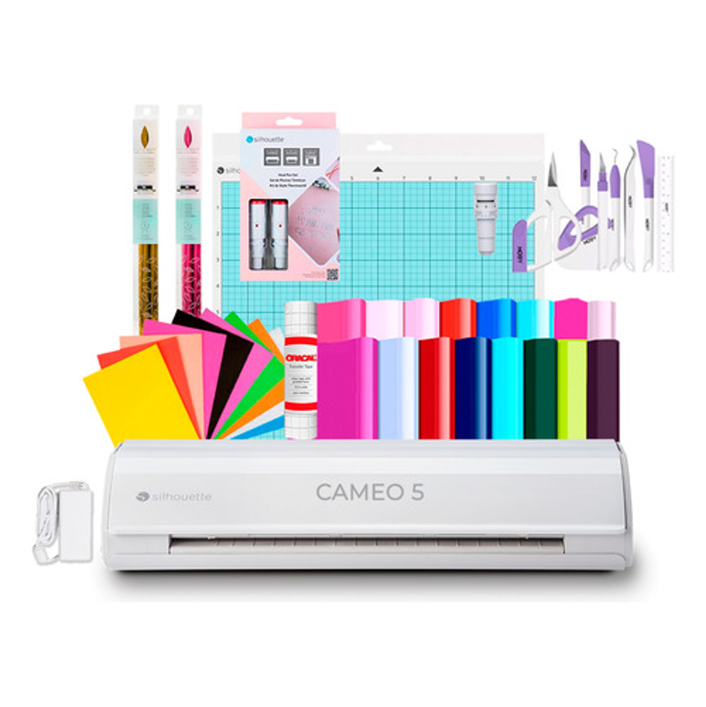 Kit Silhouette Cameo 5 Vinilos + Papeleria Y Kit Foil  Z82 1