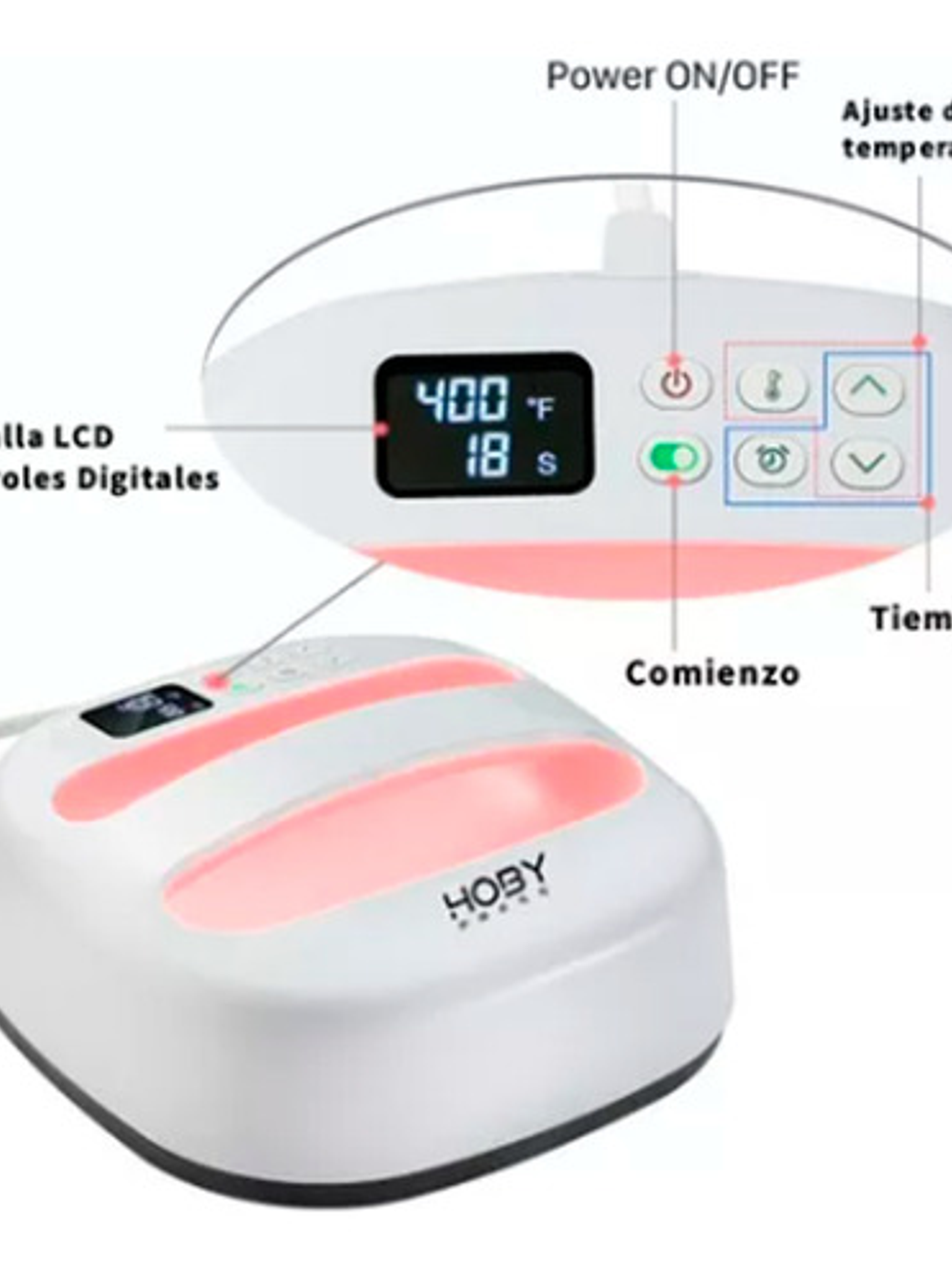 Kit Cameo 5 Rosa + Hoby Press 24x24 Cms E Insumos Z13 3