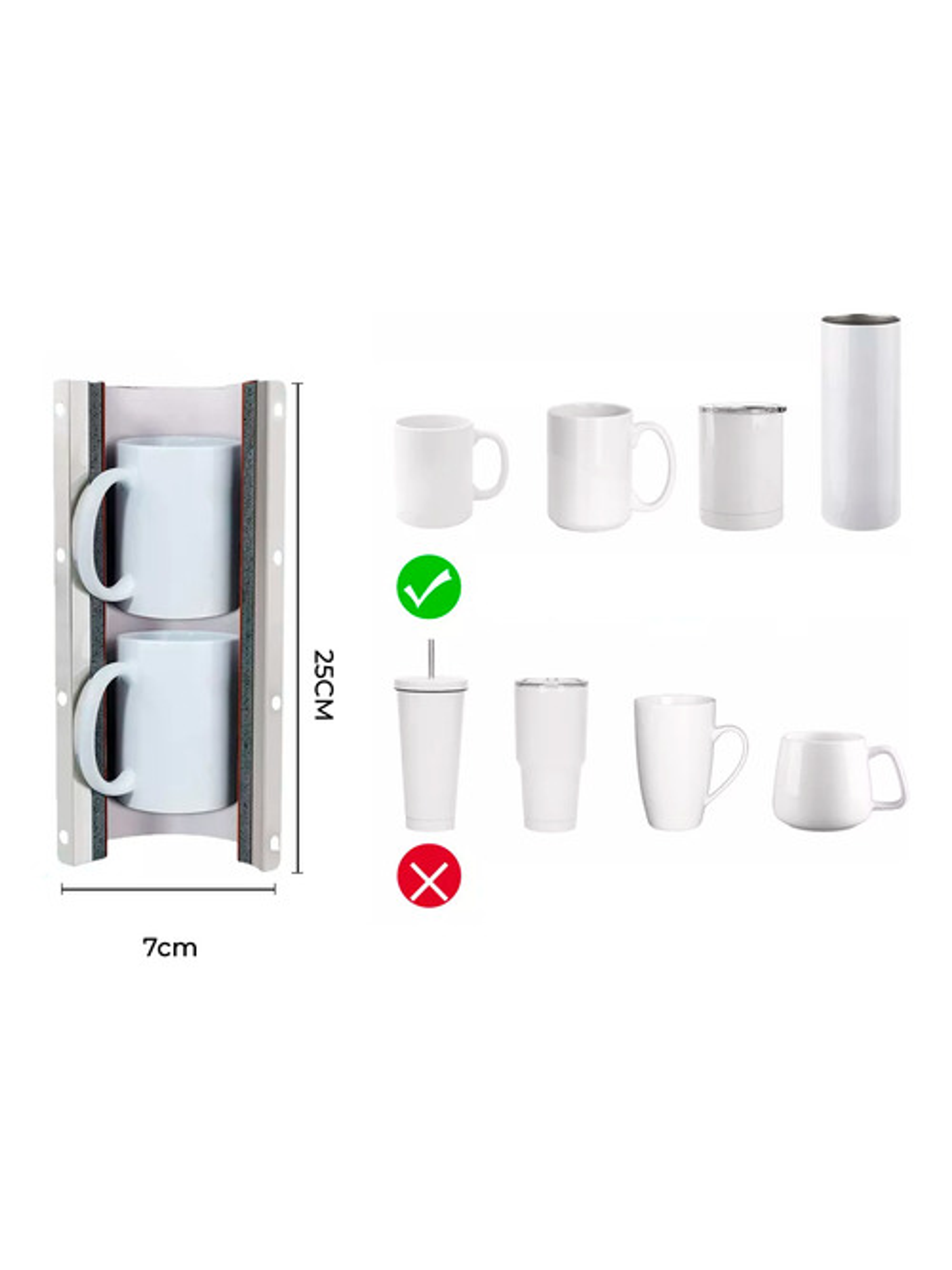 Máquina Sublimadora De Tazones Doble Termos Botella Hoby Ap4 2
