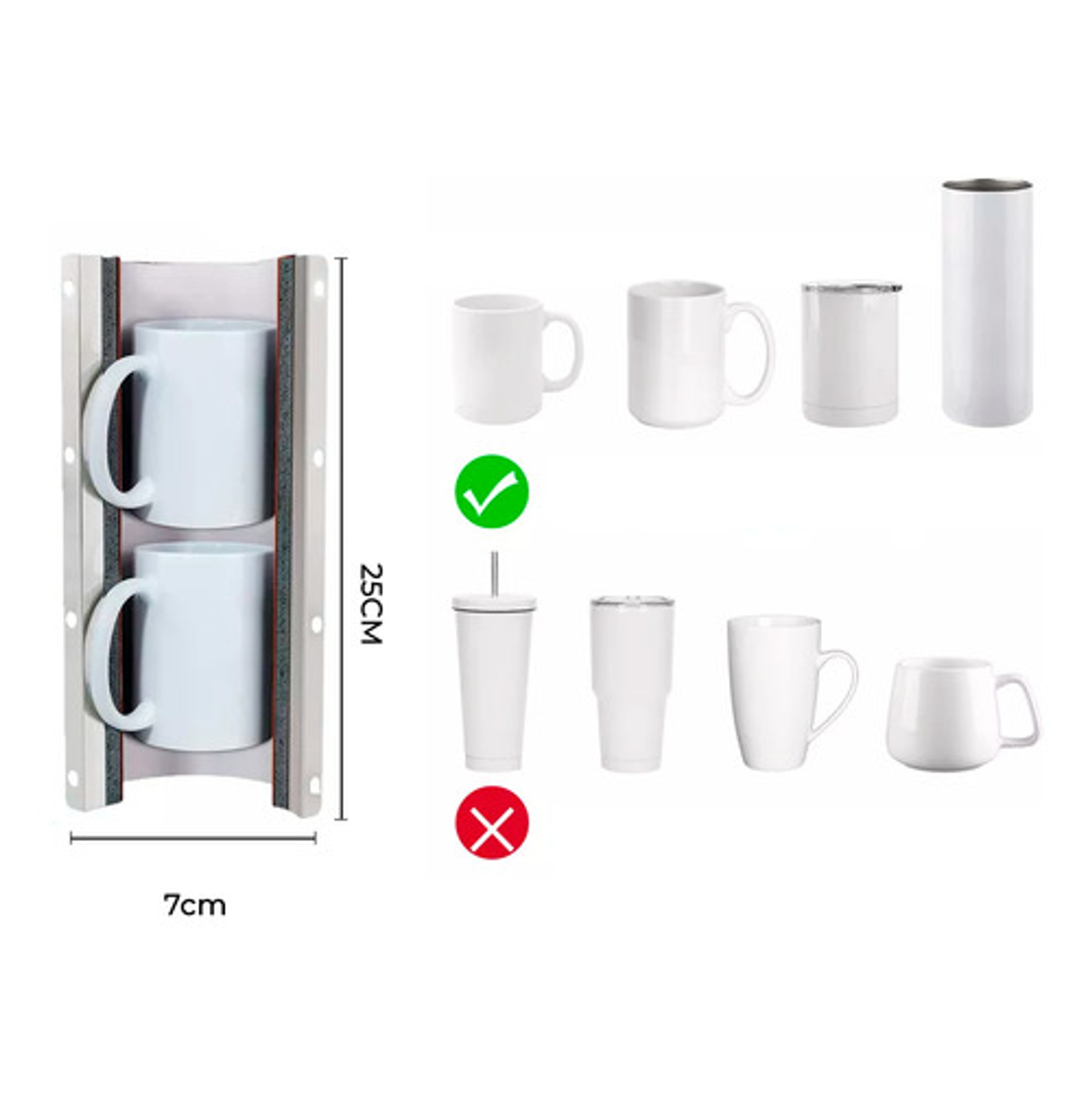 Máquina Sublimadora De Tazones Doble Termos Botella Hoby Ap4 2