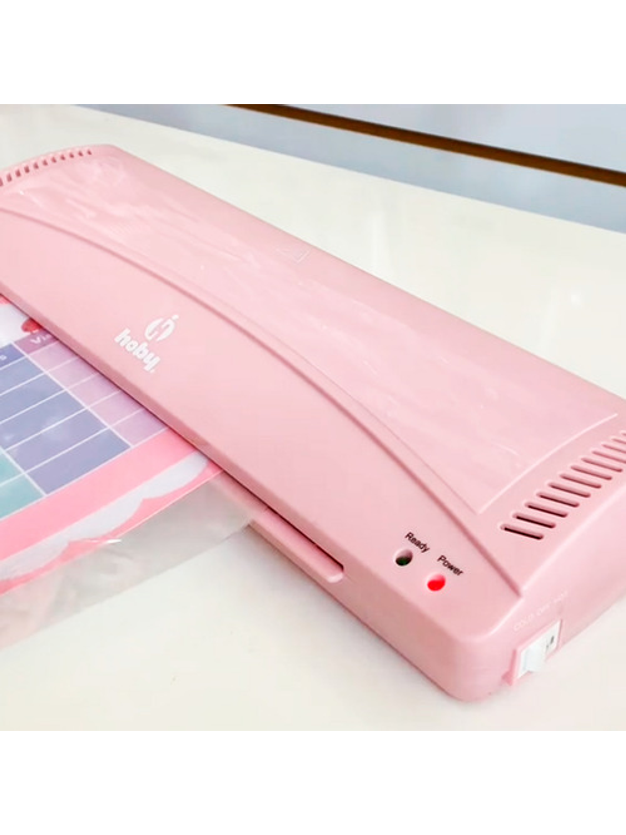 Laminadora Plastificadora Frio Caliente Rosada Hoby Ap16 3