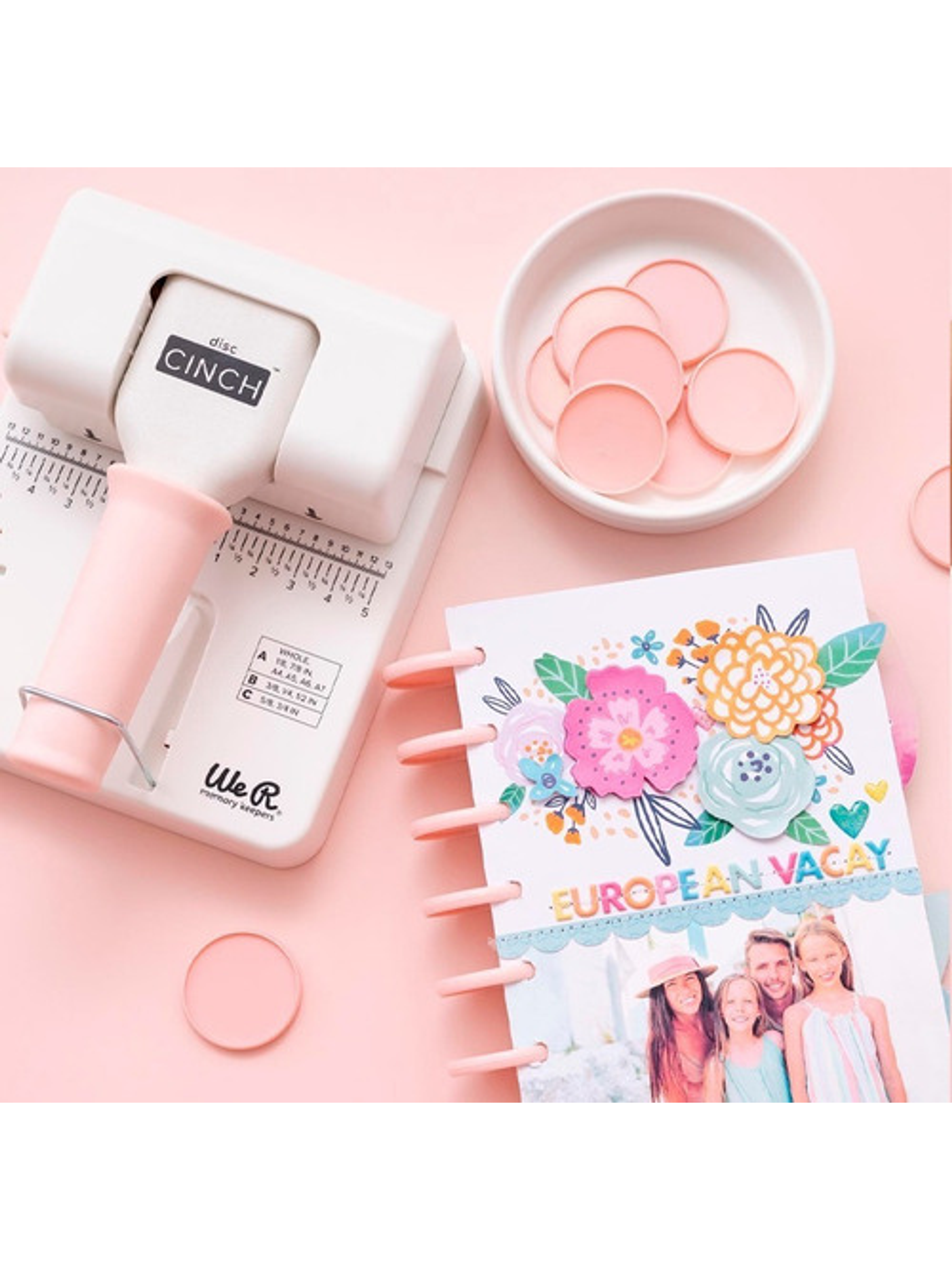 We R Mini Cinch Disc | Encuadernadora De Discos  A15 4