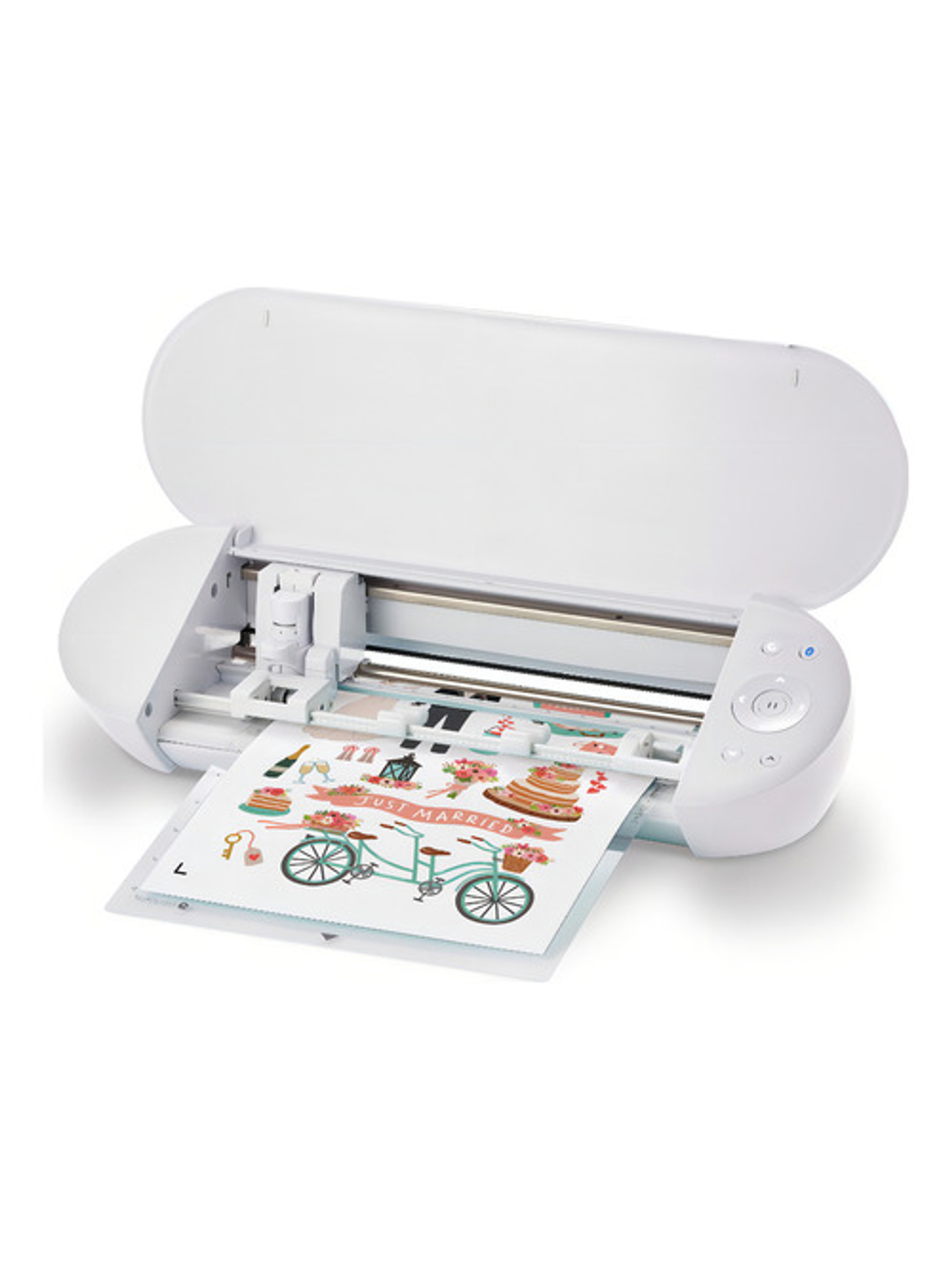 Plotter De Corte Silhouette Portrait 4 De 21.59cm Blanco 1