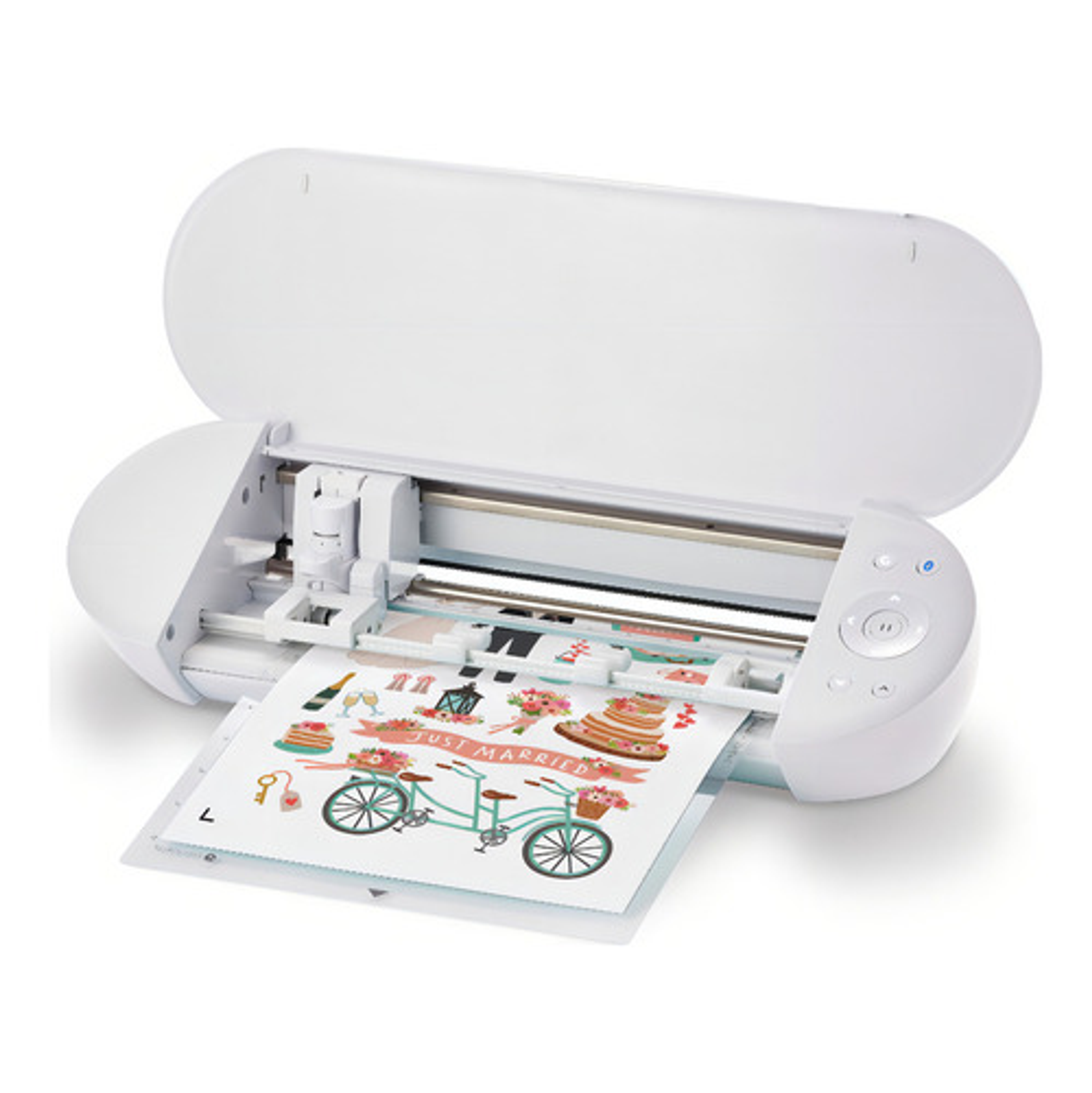 Plotter De Corte Silhouette Portrait 4 De 21.59cm Blanco 1
