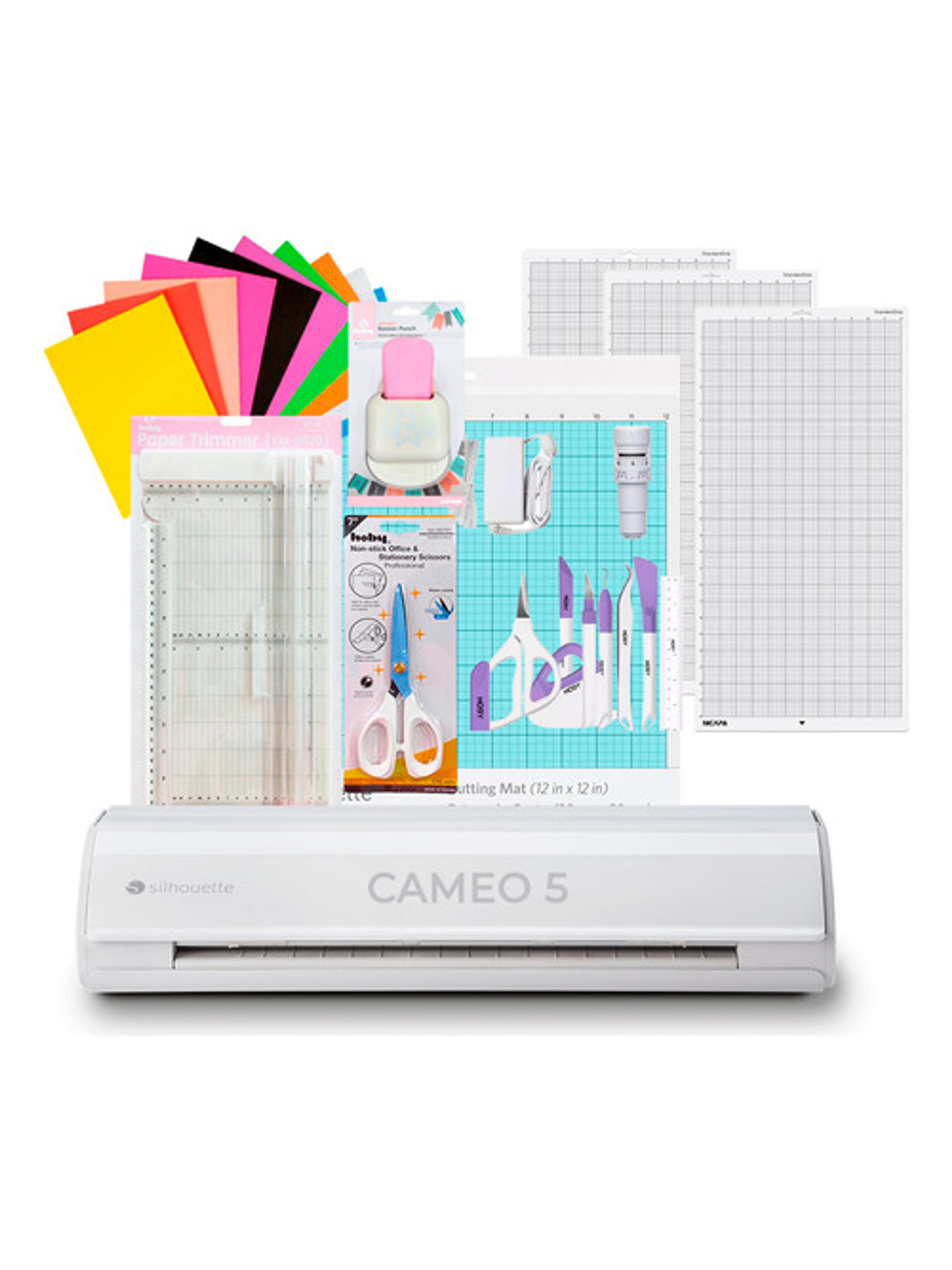 Plotter Corte Silhouette Cameo 5 Blanca + Kit Scrapbook Kcm1 1