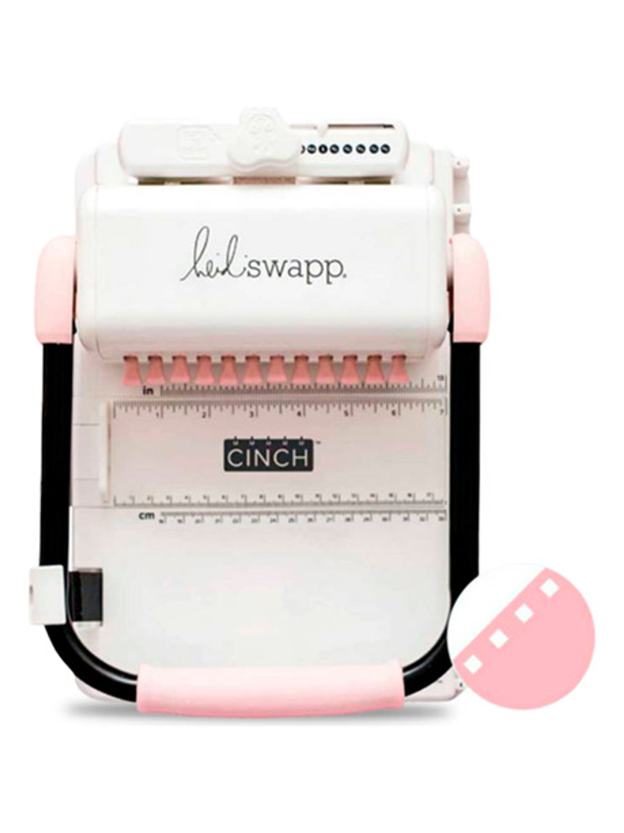 Kit Cinch Cuadrada Rosa + Ojetilladora Crop A Dile Reglas A7 2