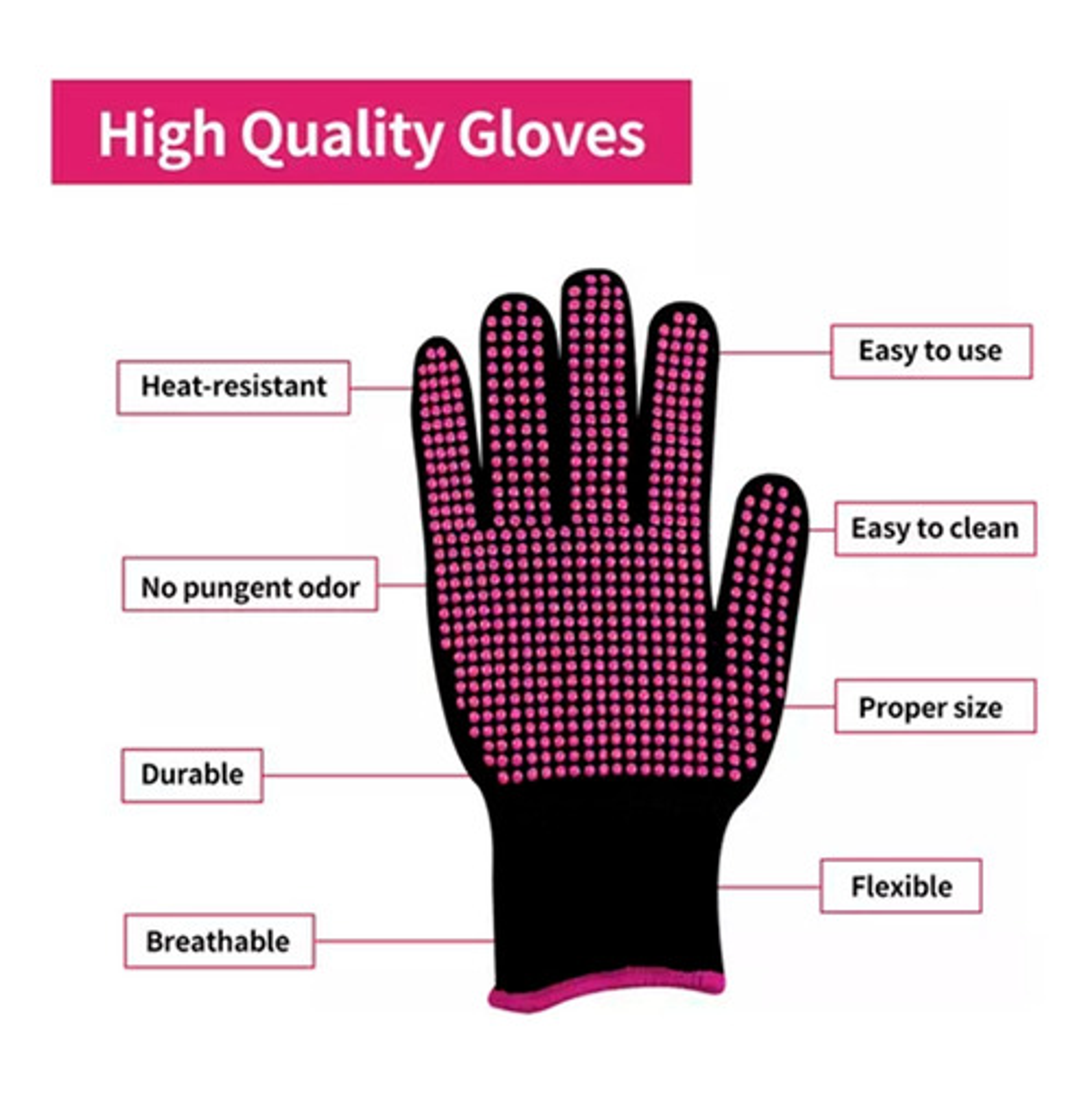 Guantes Térmicos Resistentes Para Estampado Y Sublimación G1 4