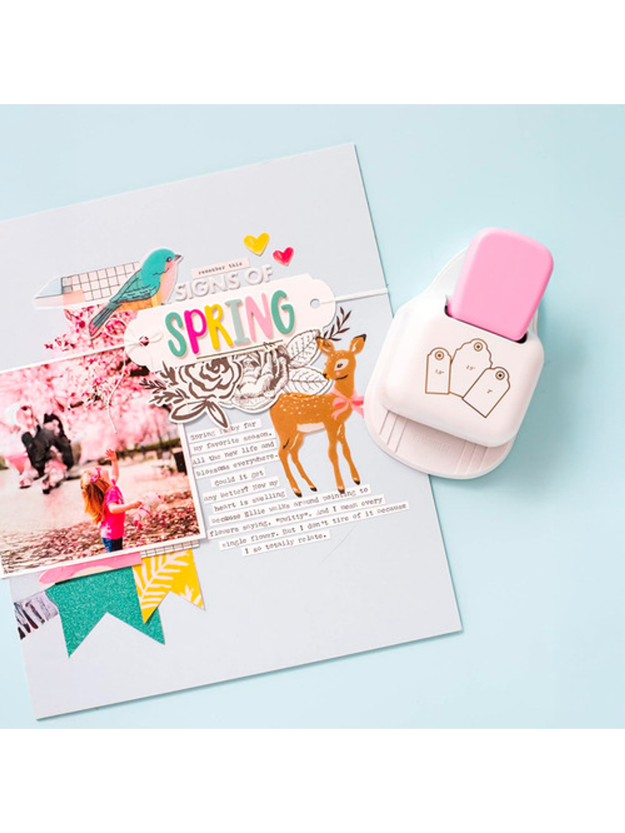 Perforadora Tags O Etiquetas 3 Tamaños Hoby 2