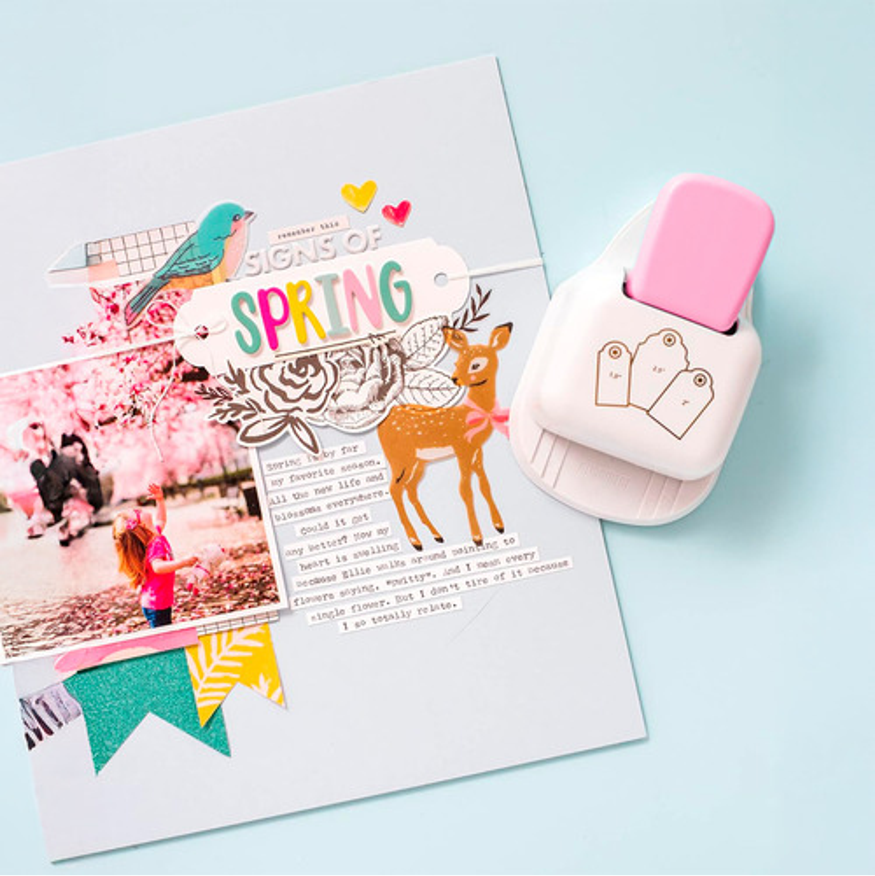 Perforadora Tags O Etiquetas 3 Tamaños Hoby 2