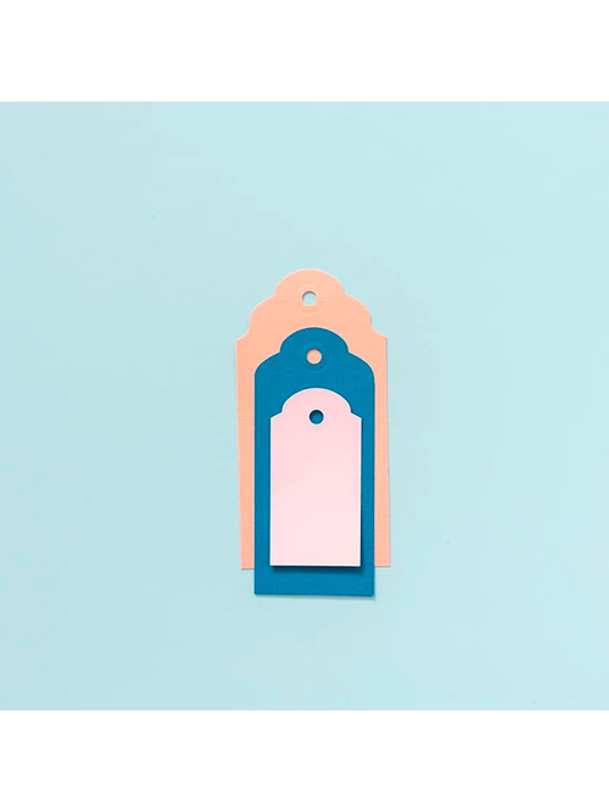 Perforadora Tags O Etiquetas 3 Tamaños Hoby 3