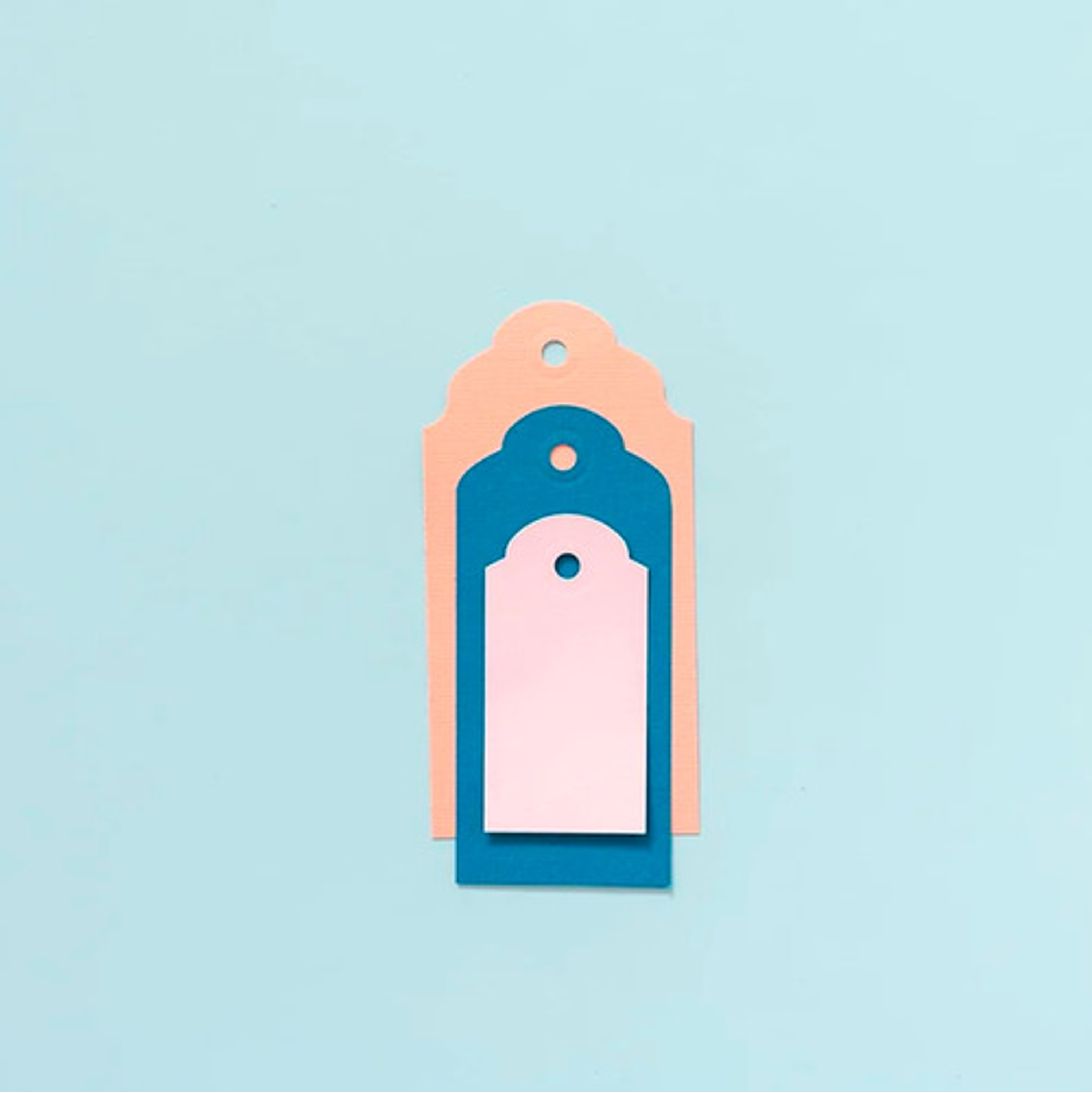 Perforadora Tags O Etiquetas 3 Tamaños Hoby 3