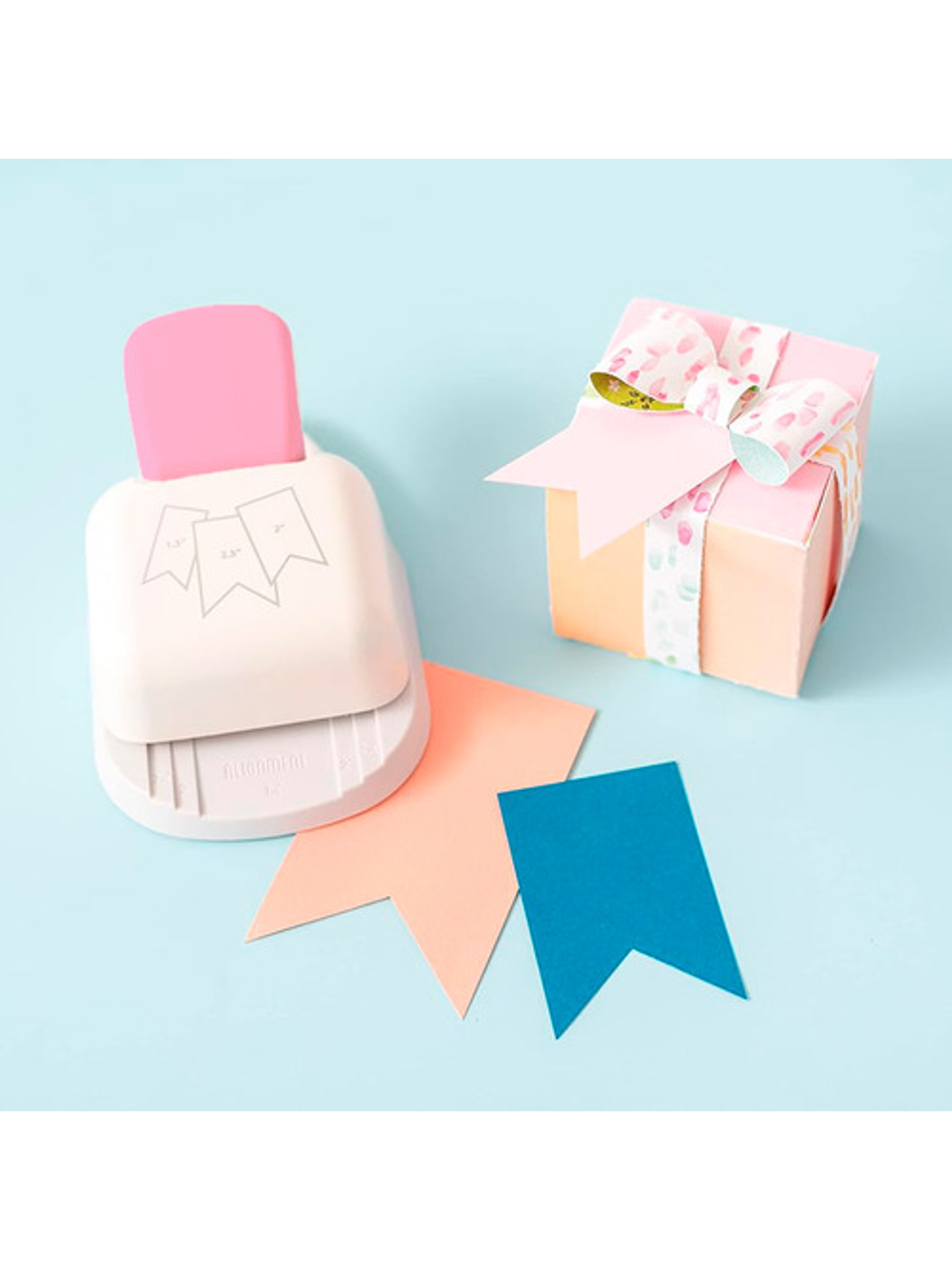 Perforadora Tags O Etiquetas 3 Tamaños Hoby 6