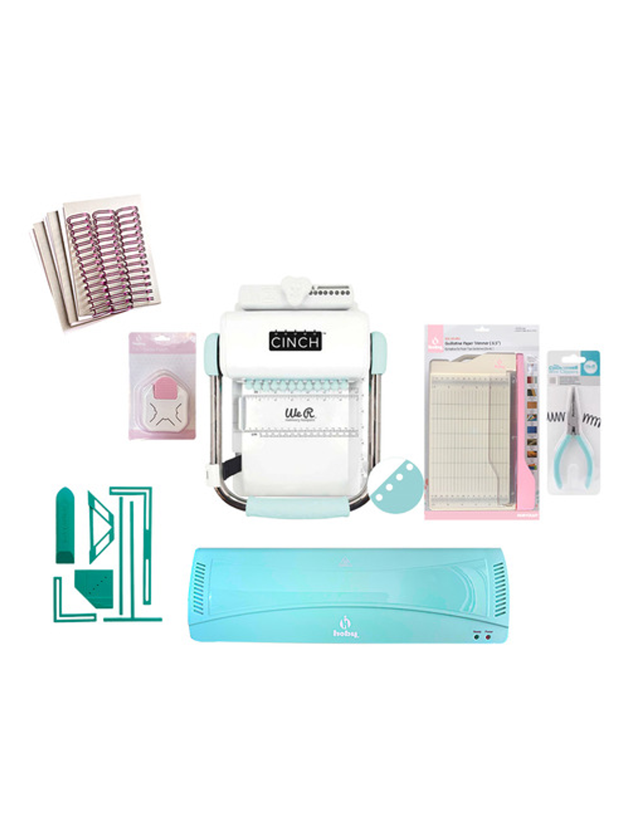 Kit Cinch Redonda Planners Reglas Encuadernación Z94 1