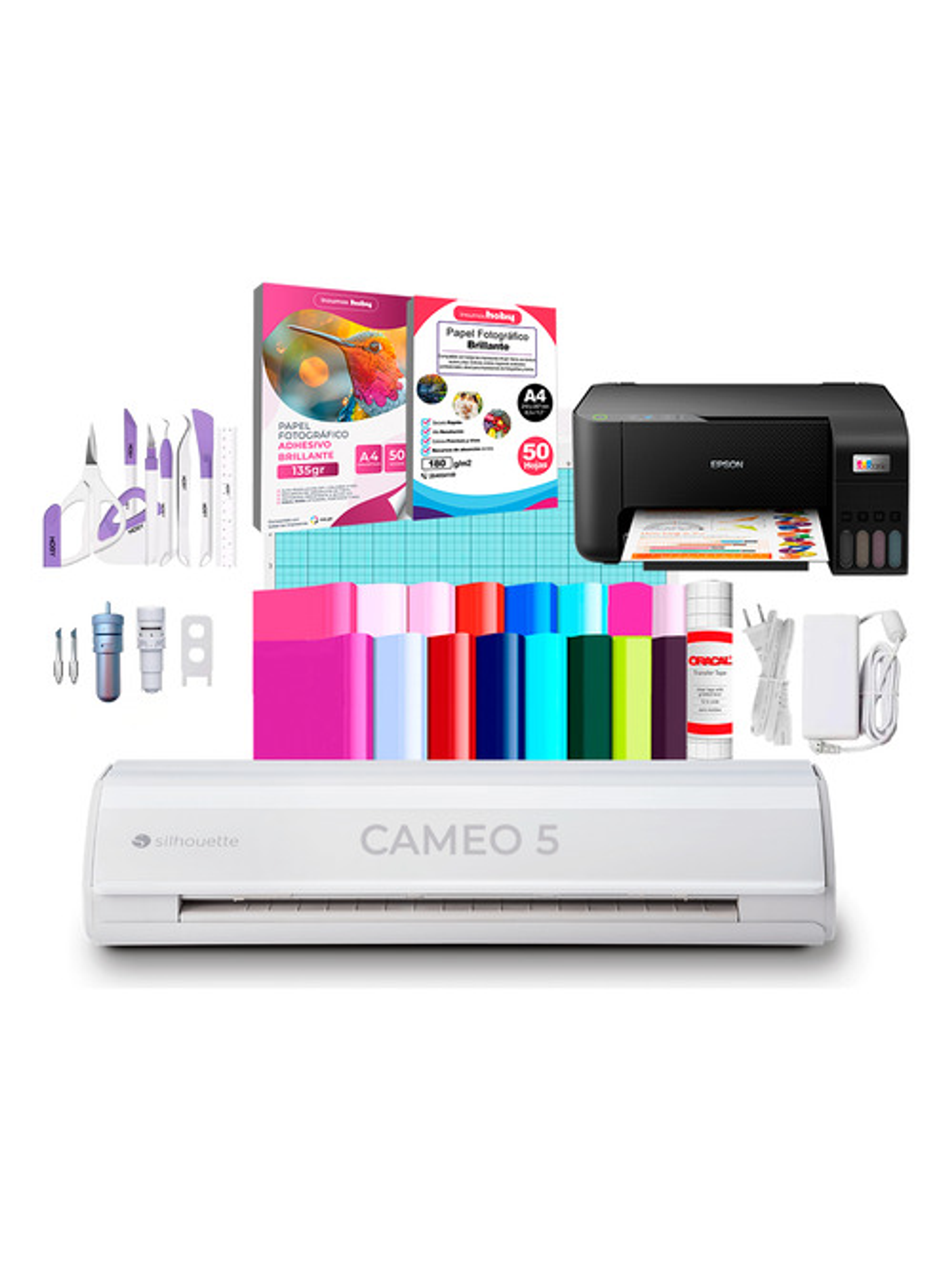 Kit Impresora Epson L1250 + Silhouette Cameo 5 C510 1