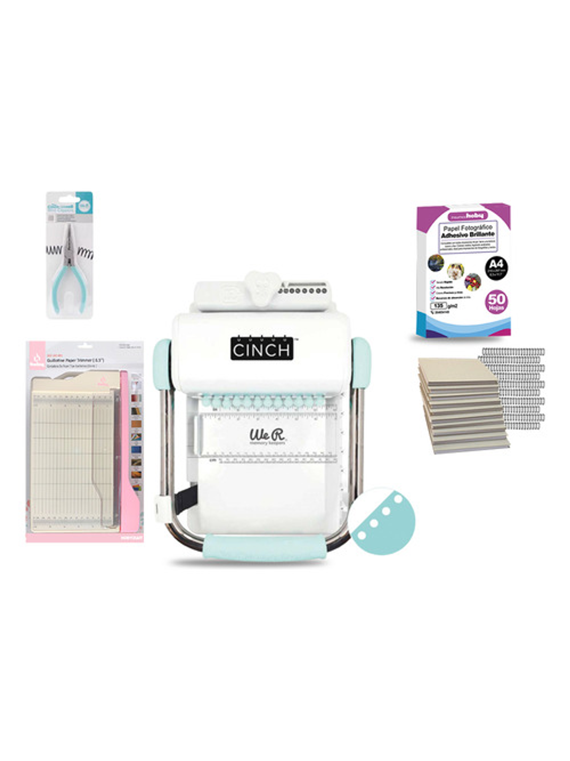 Encuadernadora Cinch Redonda Guillotina Planners M89 Cb 1