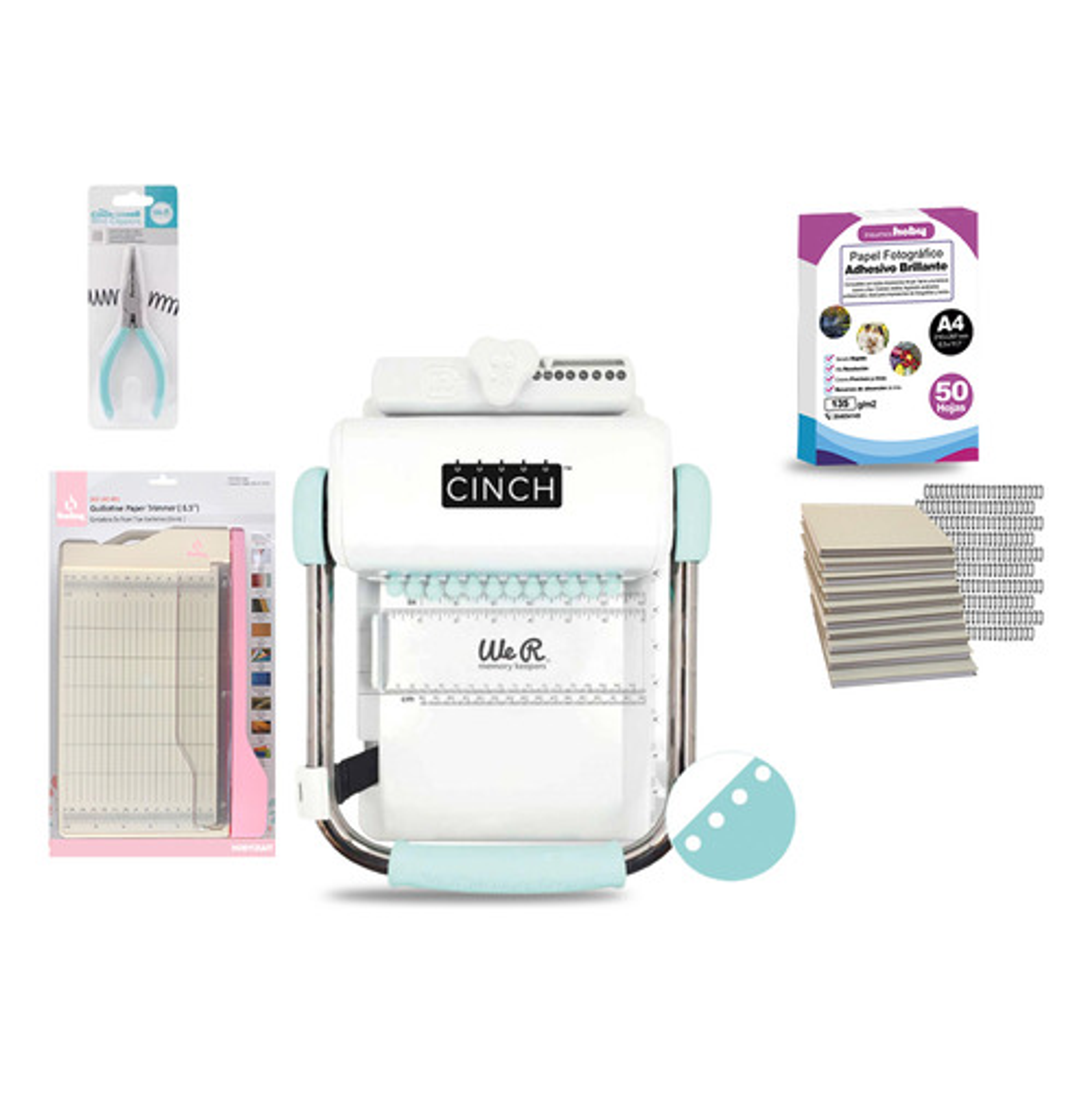 Encuadernadora Cinch Redonda Guillotina Planners M89 Cb 1