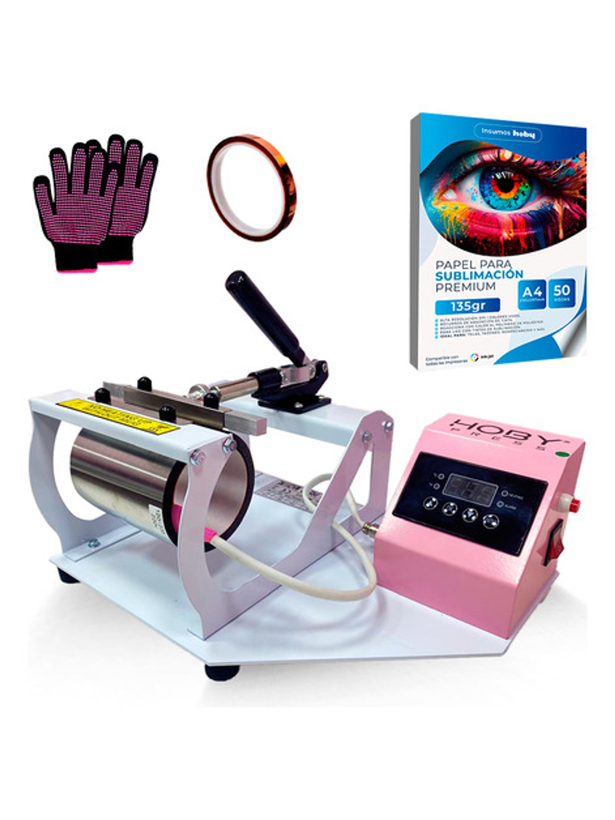 Kit Máquina Estampadora Y De Sublimación Para Tazas Estt3 1