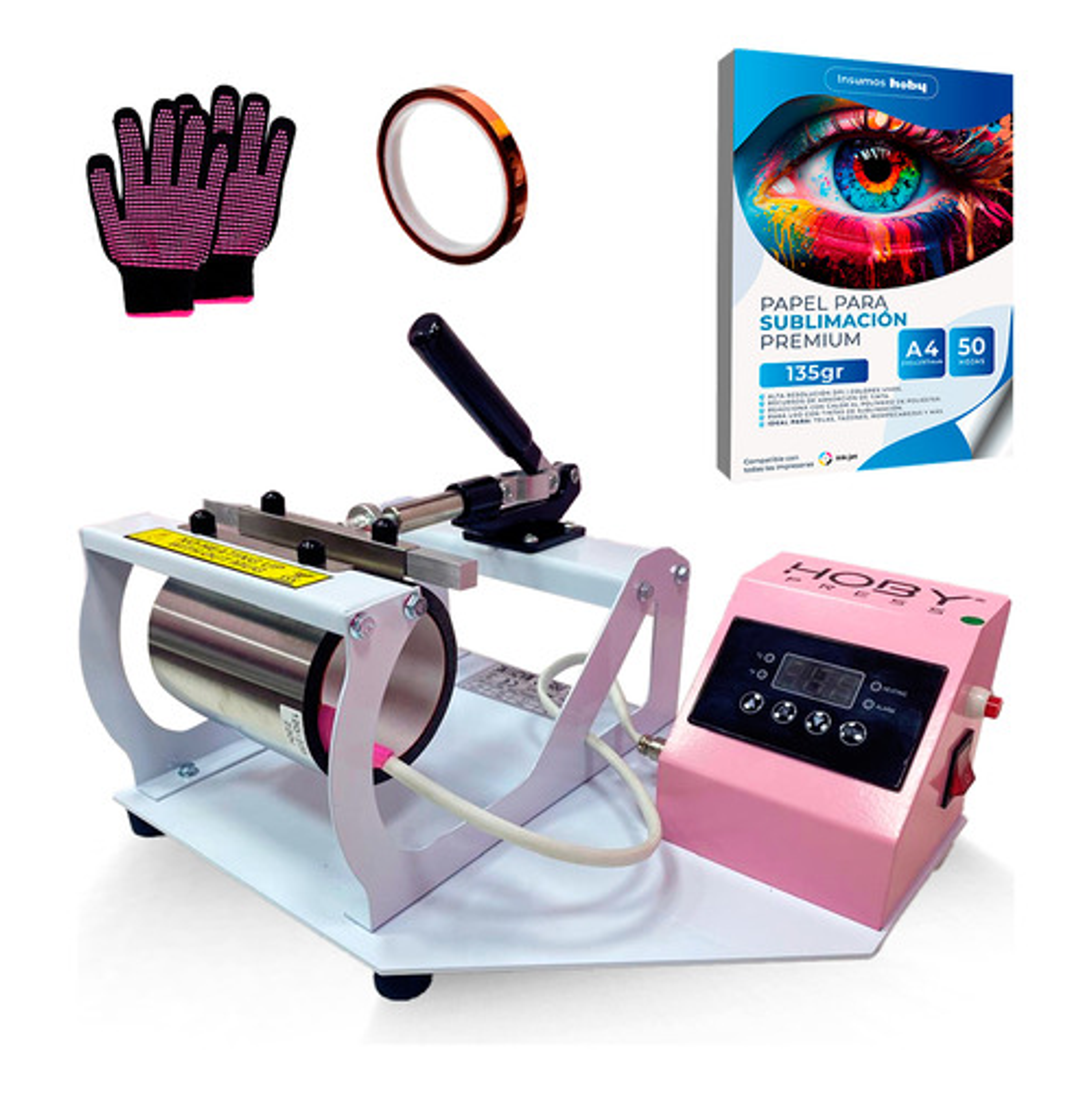 Kit Máquina Estampadora Y De Sublimación Para Tazas Estt3 1