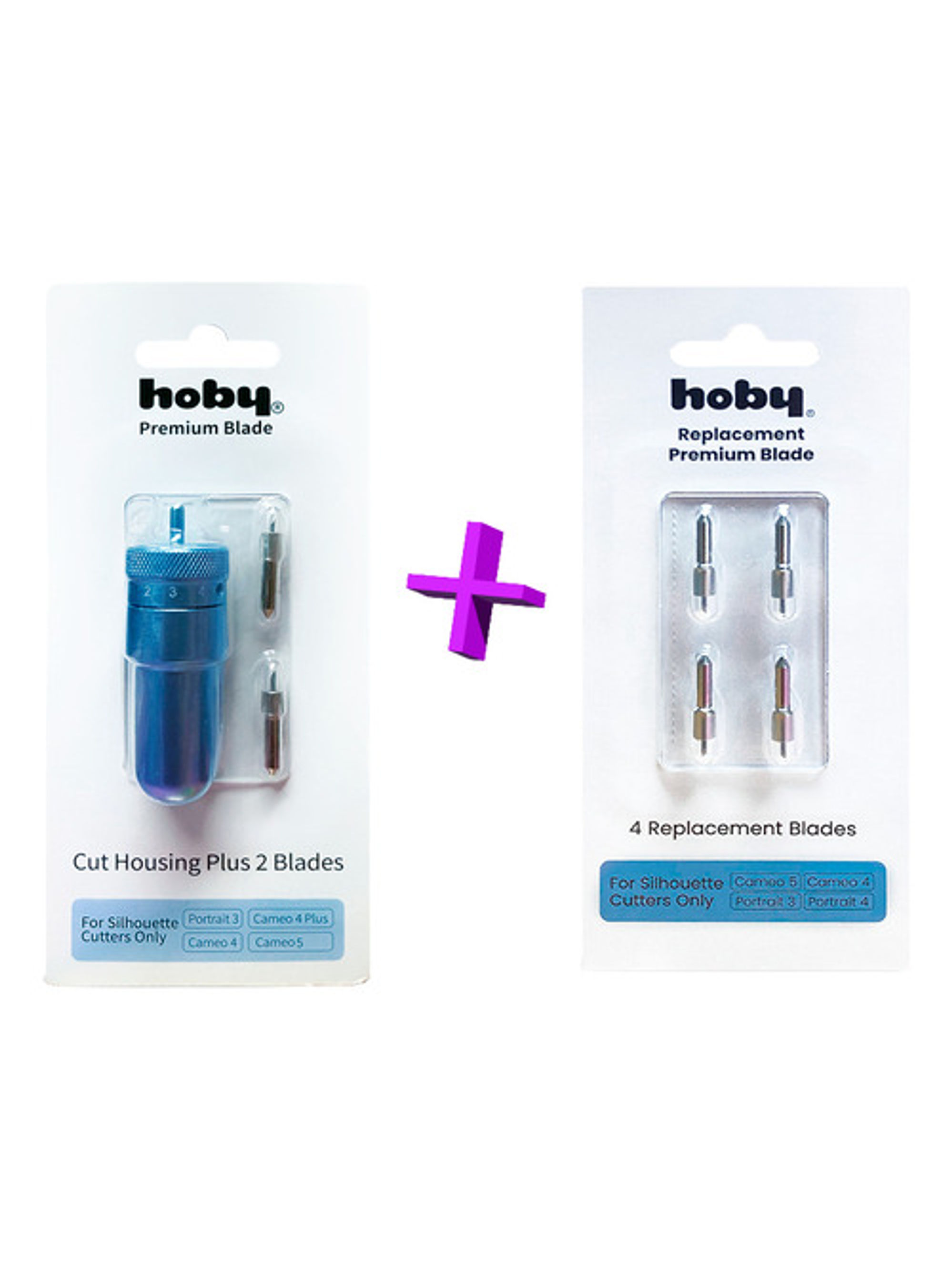 Cuchilla Premium Hoby Para Silhouette Cameo + 4 Repuestos 2