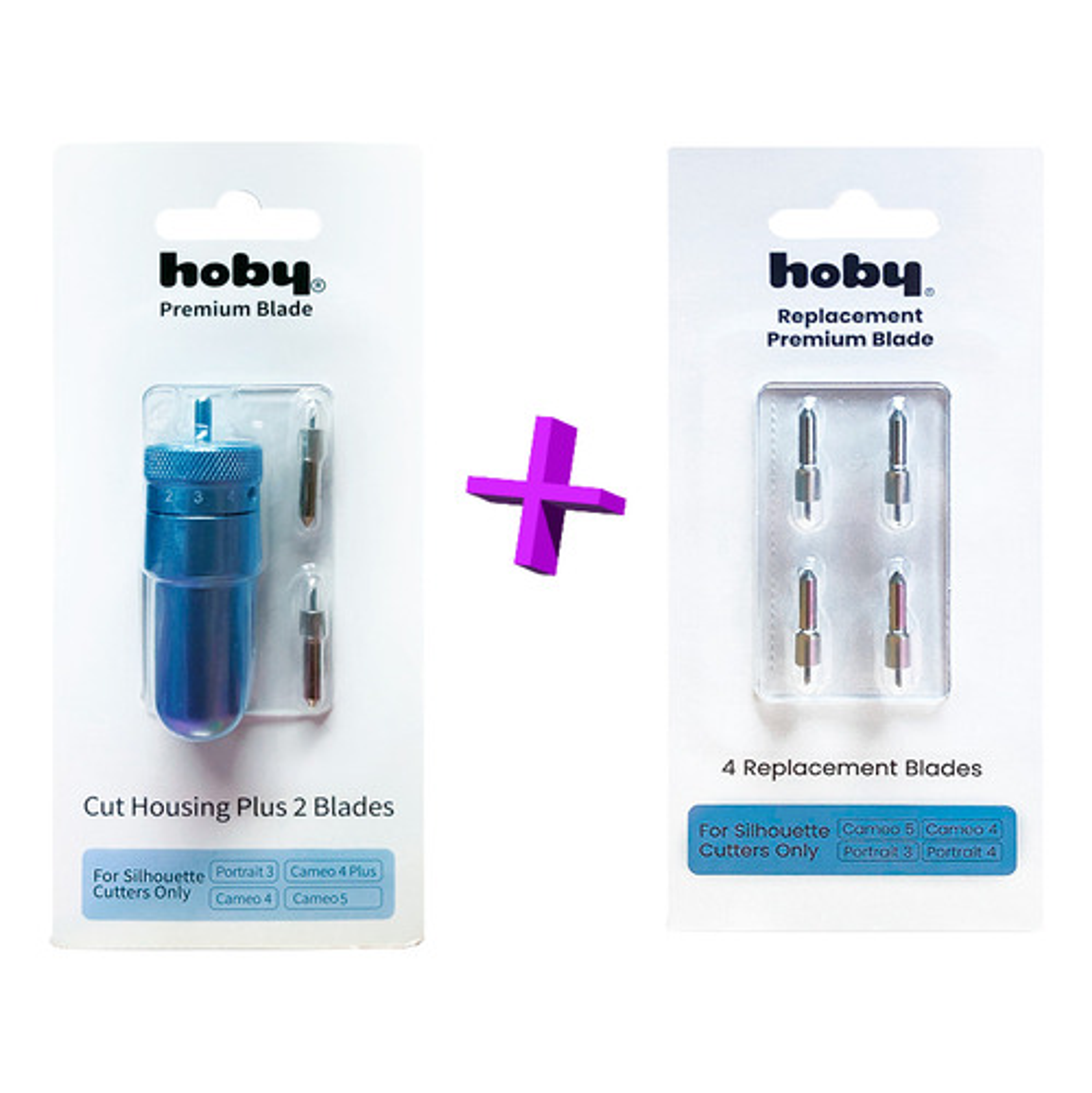 Cuchilla Premium Hoby Para Silhouette Cameo + 4 Repuestos 2
