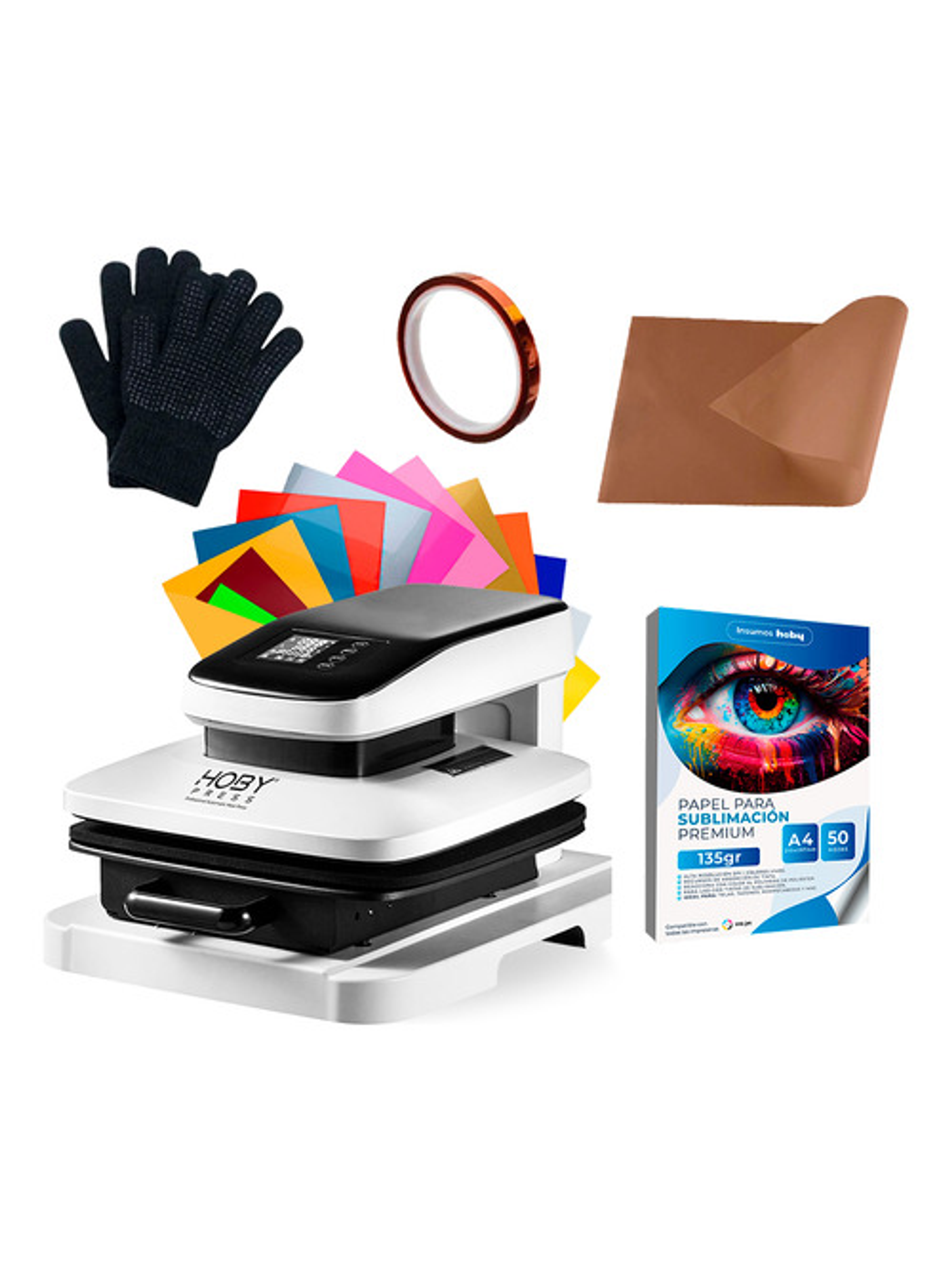 Estampadora Automática 38x38 Hobypress Aut3 1