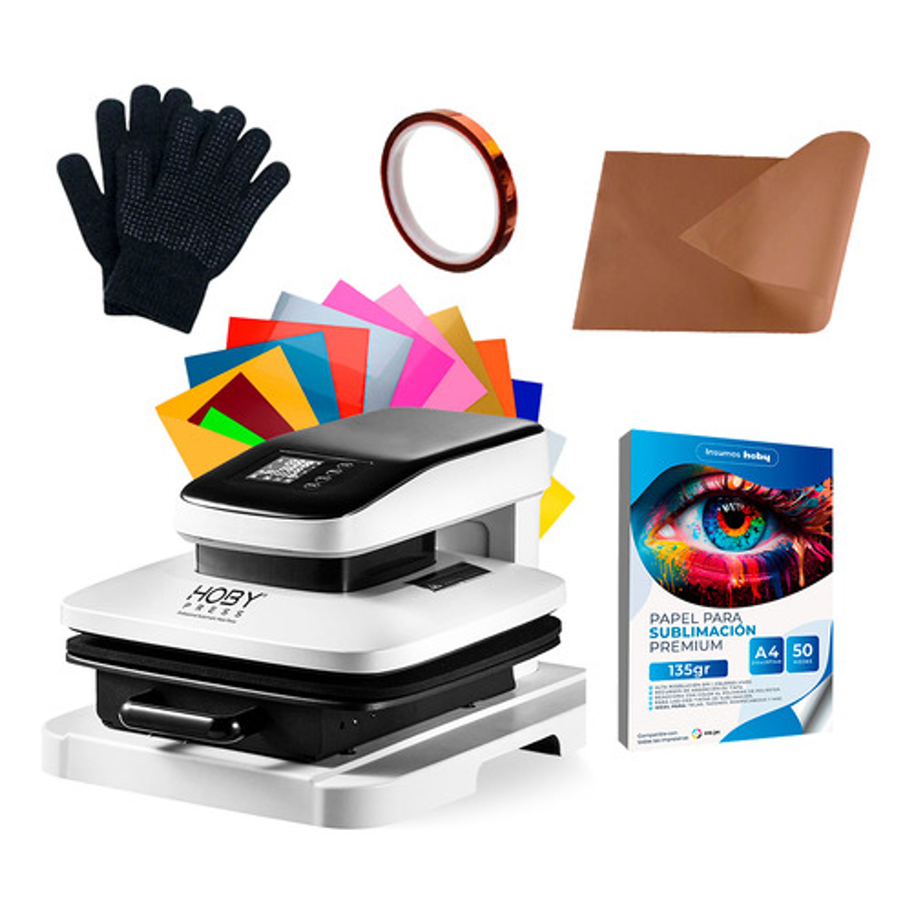 Estampadora Automática 38x38 Hobypress Aut3 1