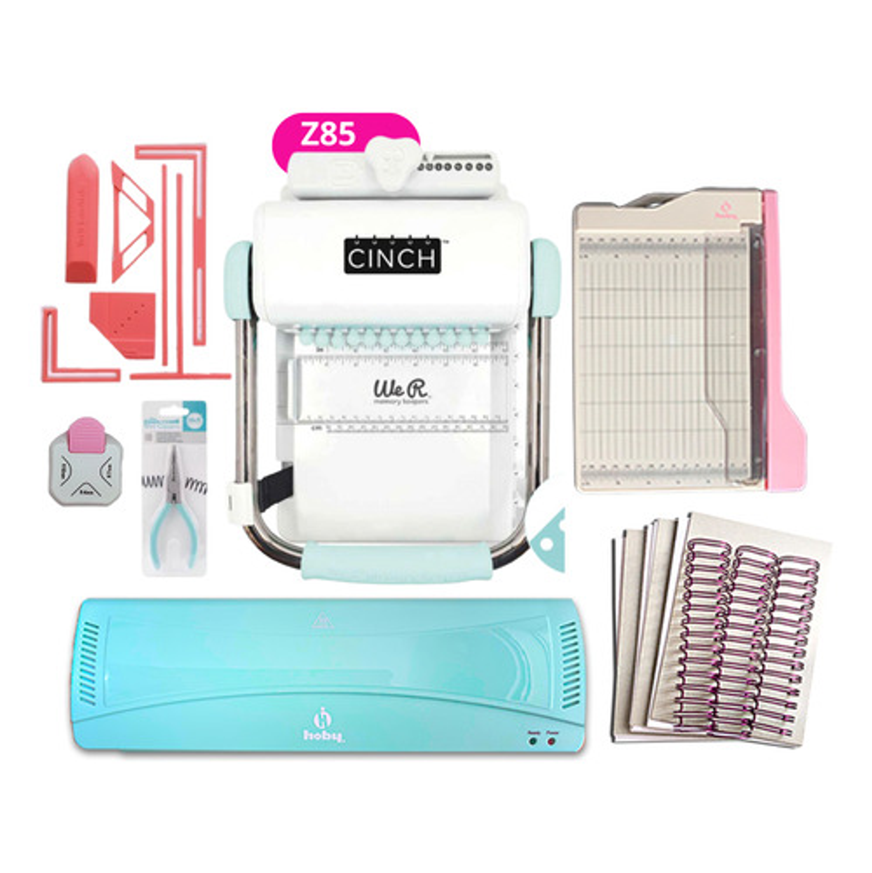 Kit Cinch Redonda Planners Reglas Encuadernacion Z85 1