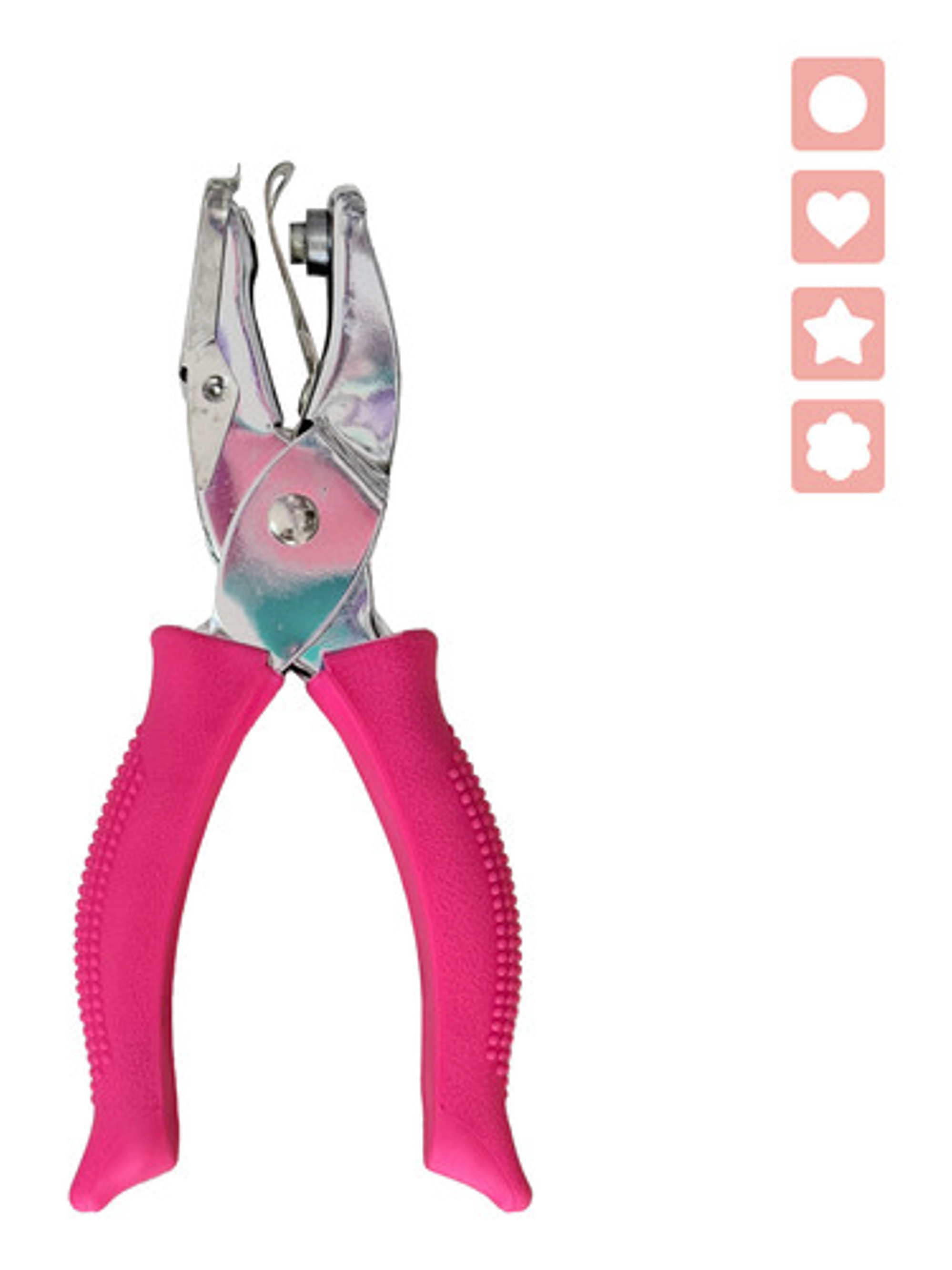 Perforadoras De Papel De Mano Estrella Corazón Circulo Flor 6