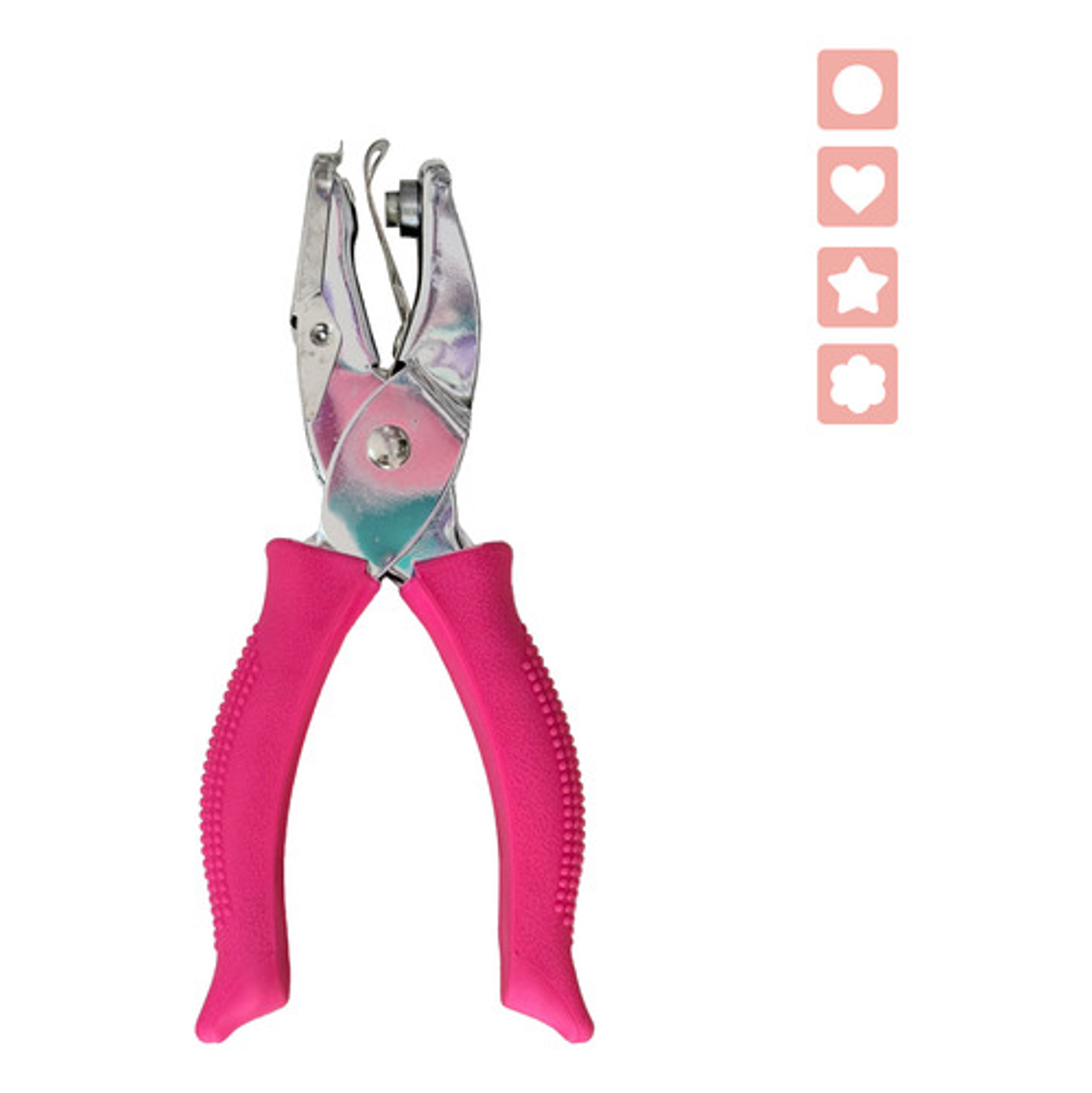 Perforadoras De Papel De Mano Estrella Corazón Circulo Flor 6