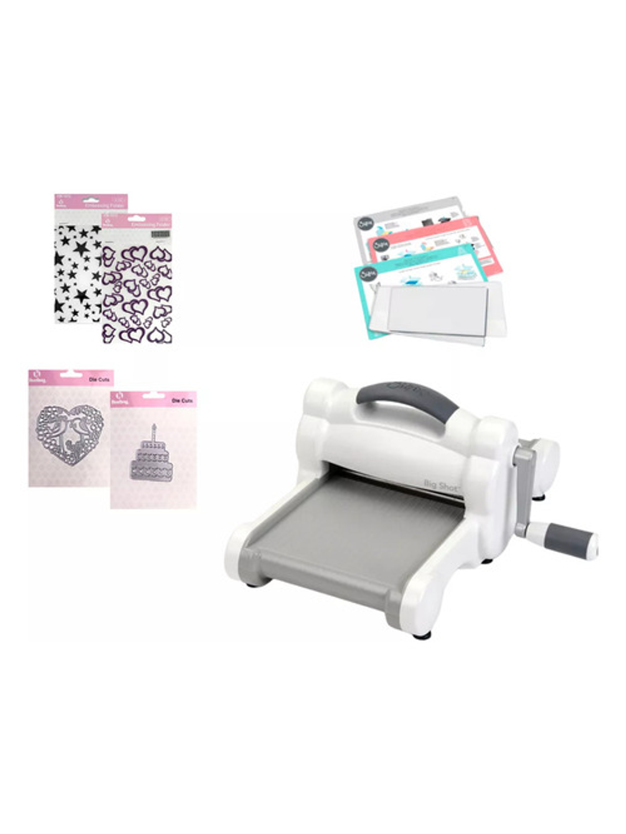 Maquina Troqueladora Big Shot Sizzix Para Manualidades M5 Cb 1