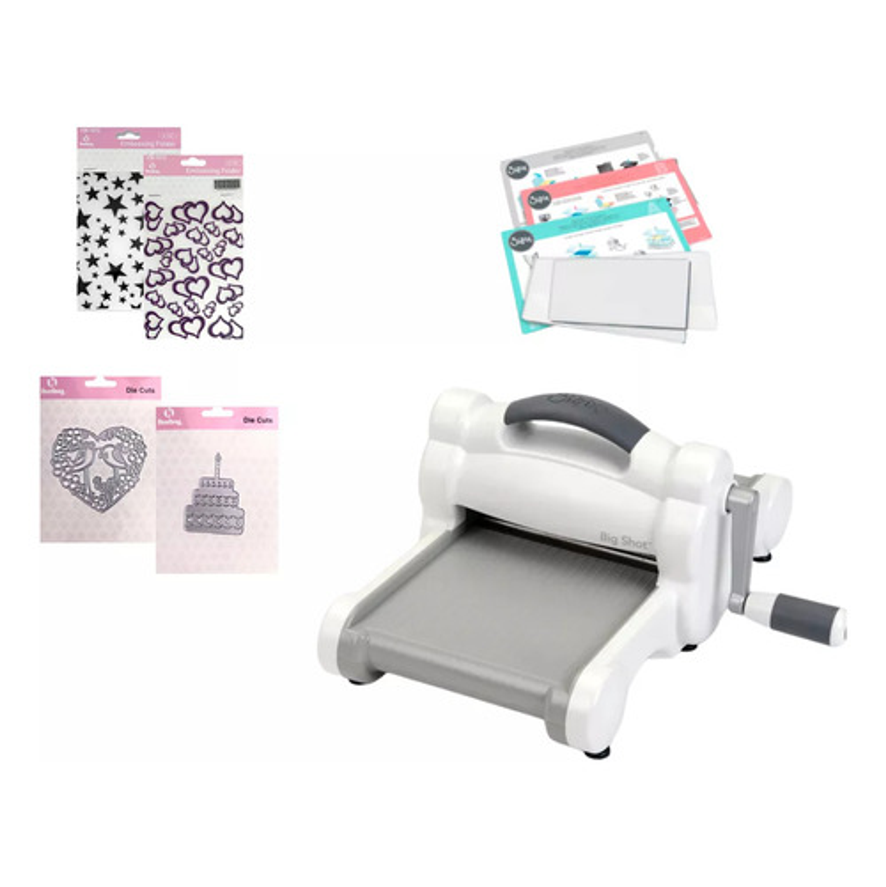 Maquina Troqueladora Big Shot Sizzix Para Manualidades M5 Cb 1