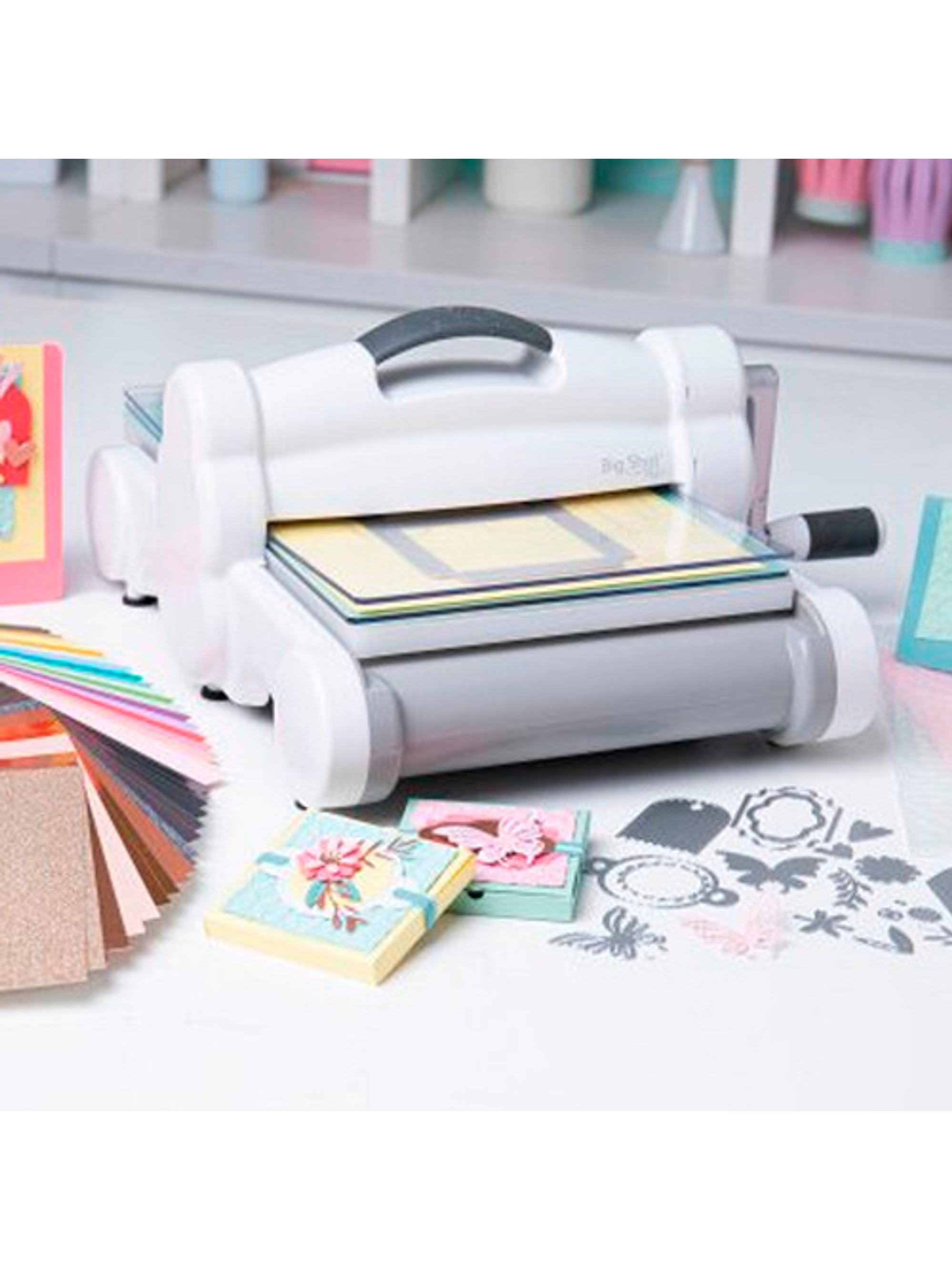 Maquina Troqueladora Big Shot Sizzix Para Manualidades M5 Cb 3